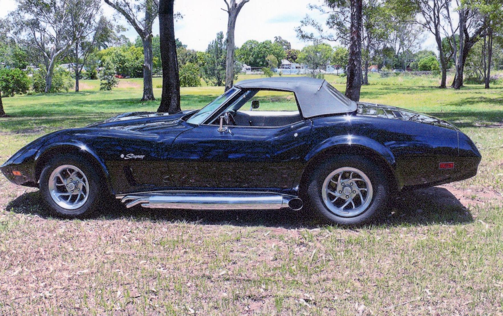 1974 CHEVROLET CORVETTE STINGRAY C3 4 SP MANUAL CONVERTIBLE