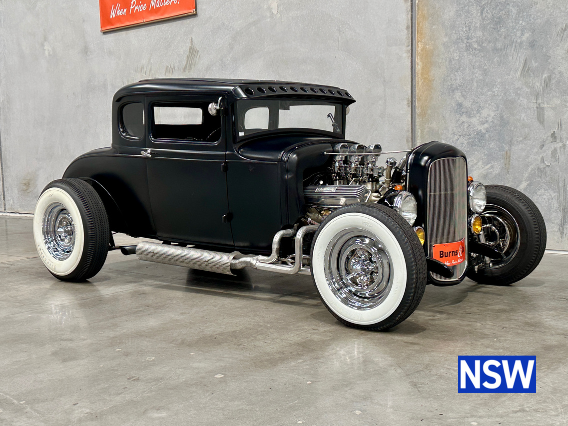 1931 FORD MODEL A 5 WINDOW HIGH BOY V8 HOTROD