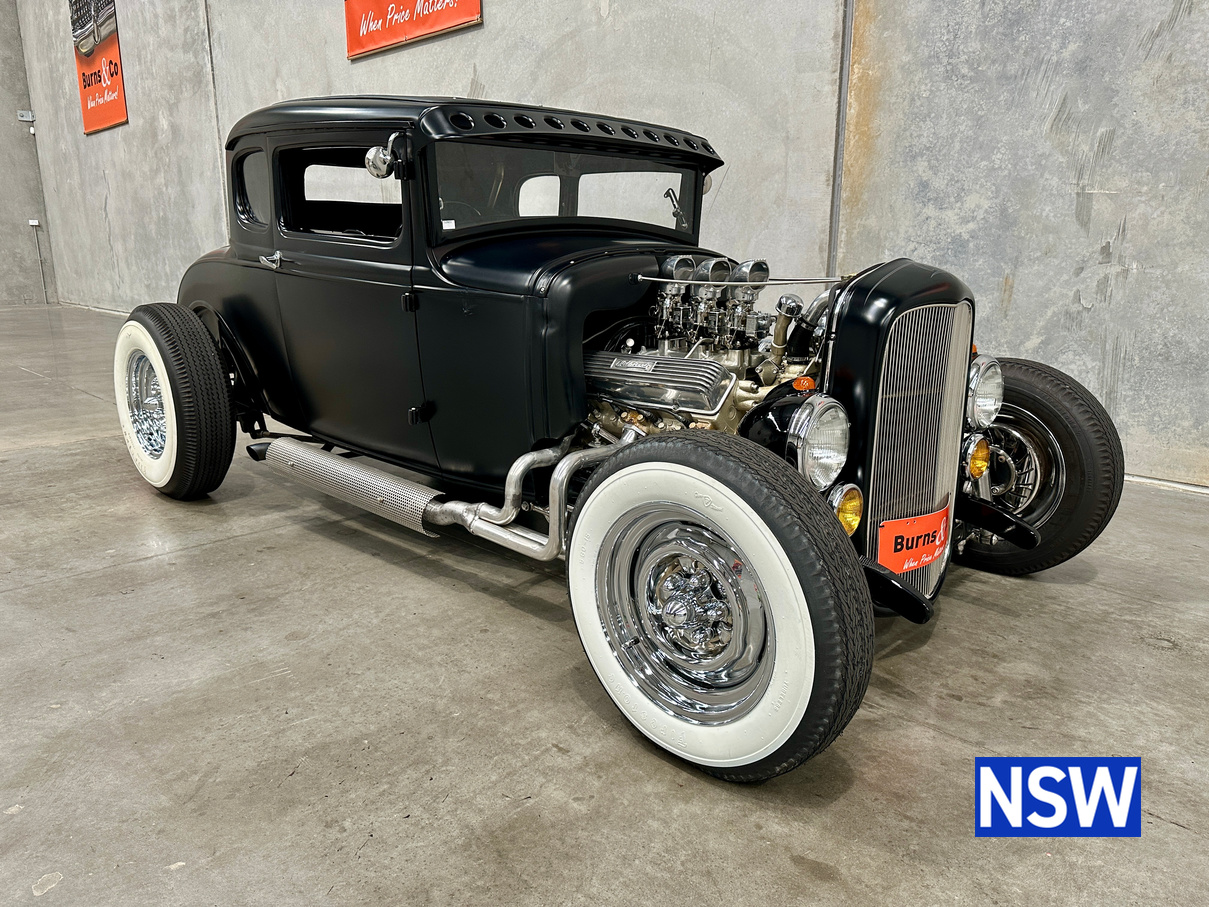 1931 FORD MODEL A 5 WINDOW HIGH BOY V8 HOTROD 