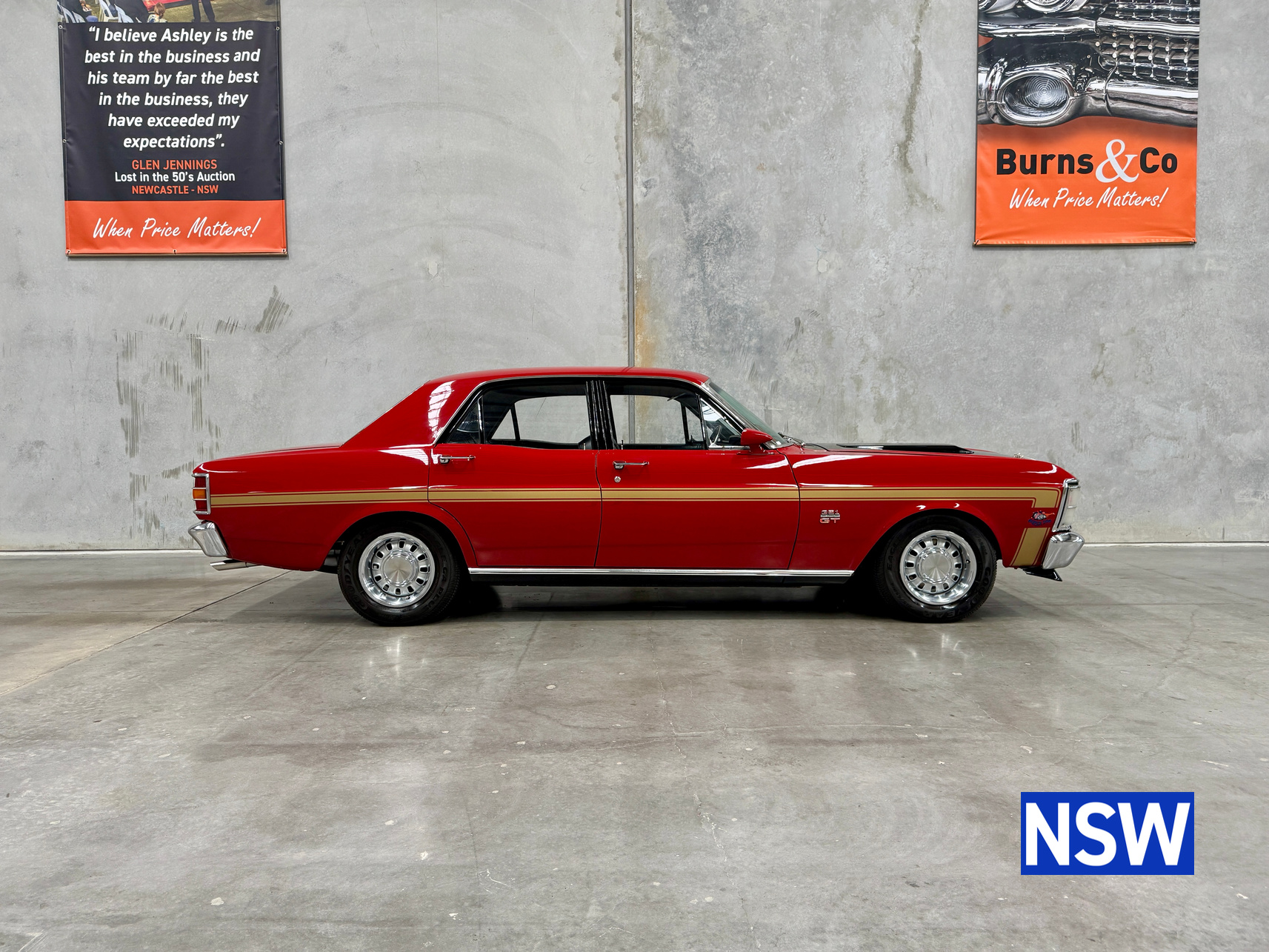 1969 FORD FALCON GT-HO PHASE 1 351 V8 MANUAL SEDAN