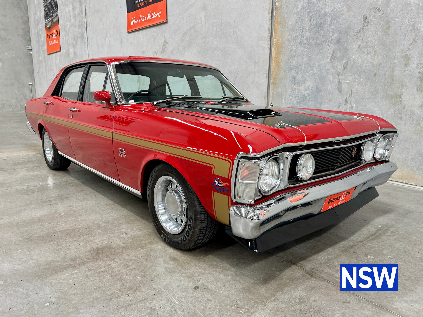 1969 FORD FALCON GT-HO PHASE 1 351 V8 MANUAL SEDAN