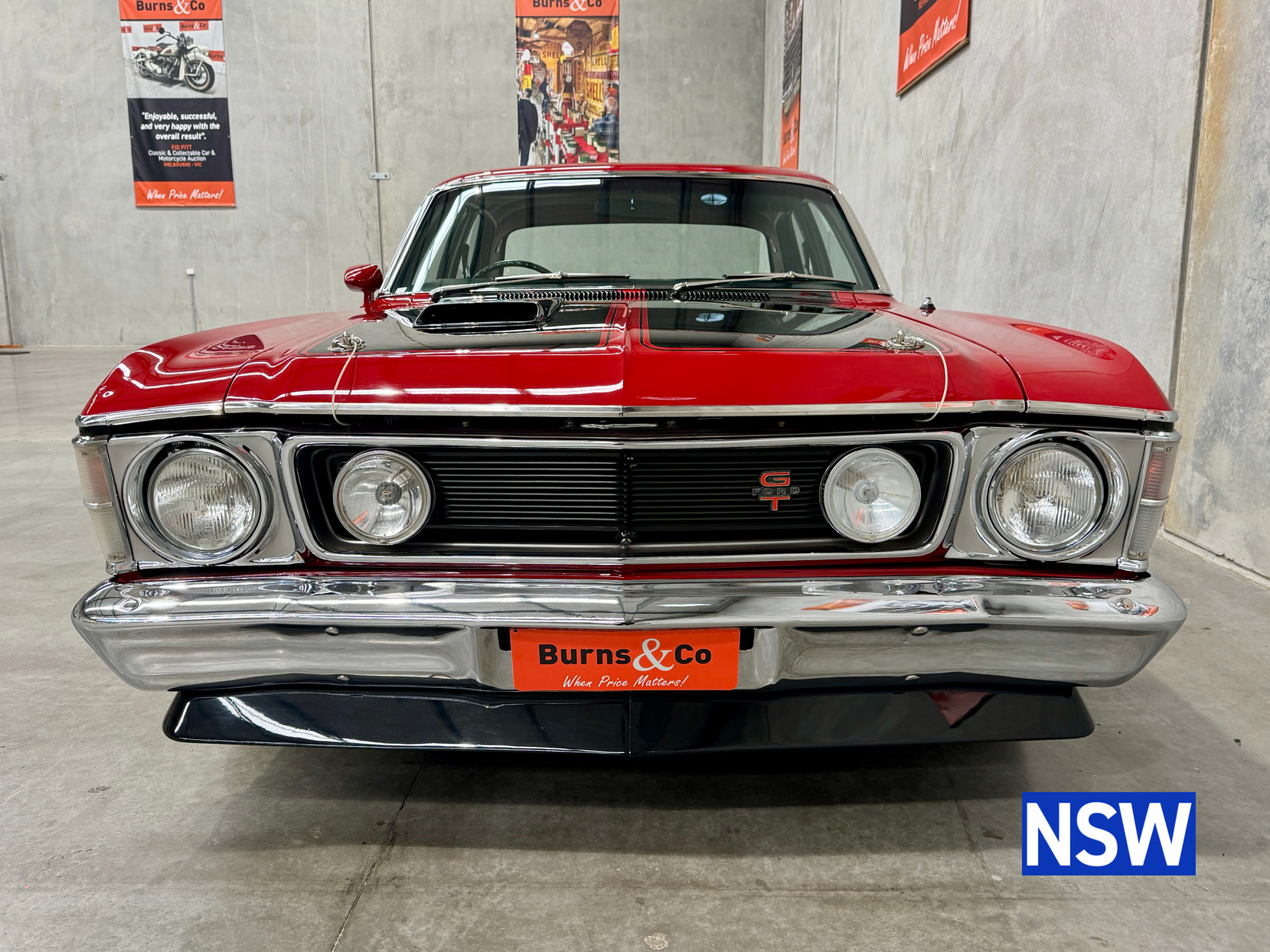 1969 FORD FALCON GT-HO PHASE 1 351 V8 MANUAL SEDAN