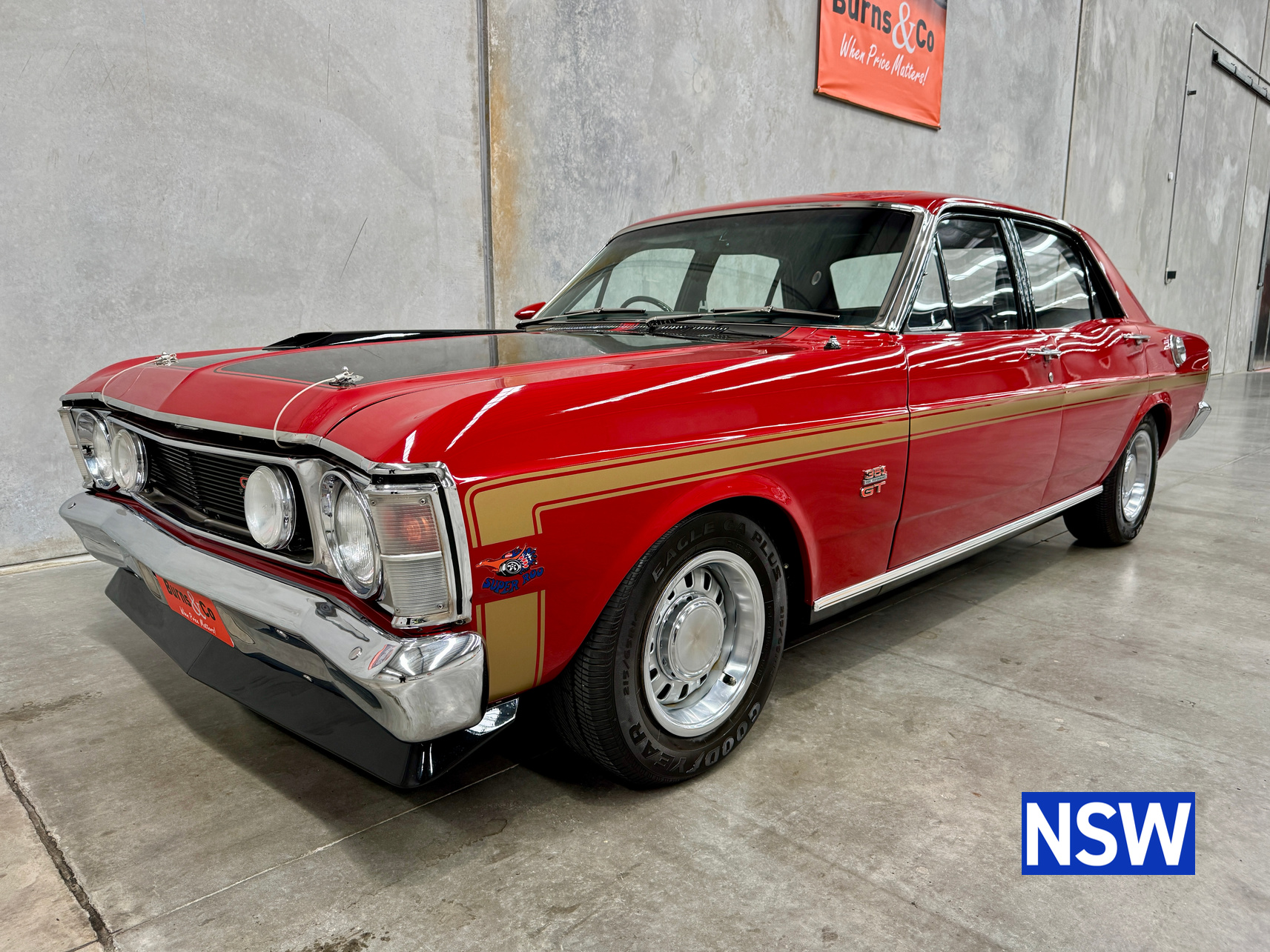 1969 FORD FALCON GT-HO PHASE 1 351 V8 MANUAL SEDAN