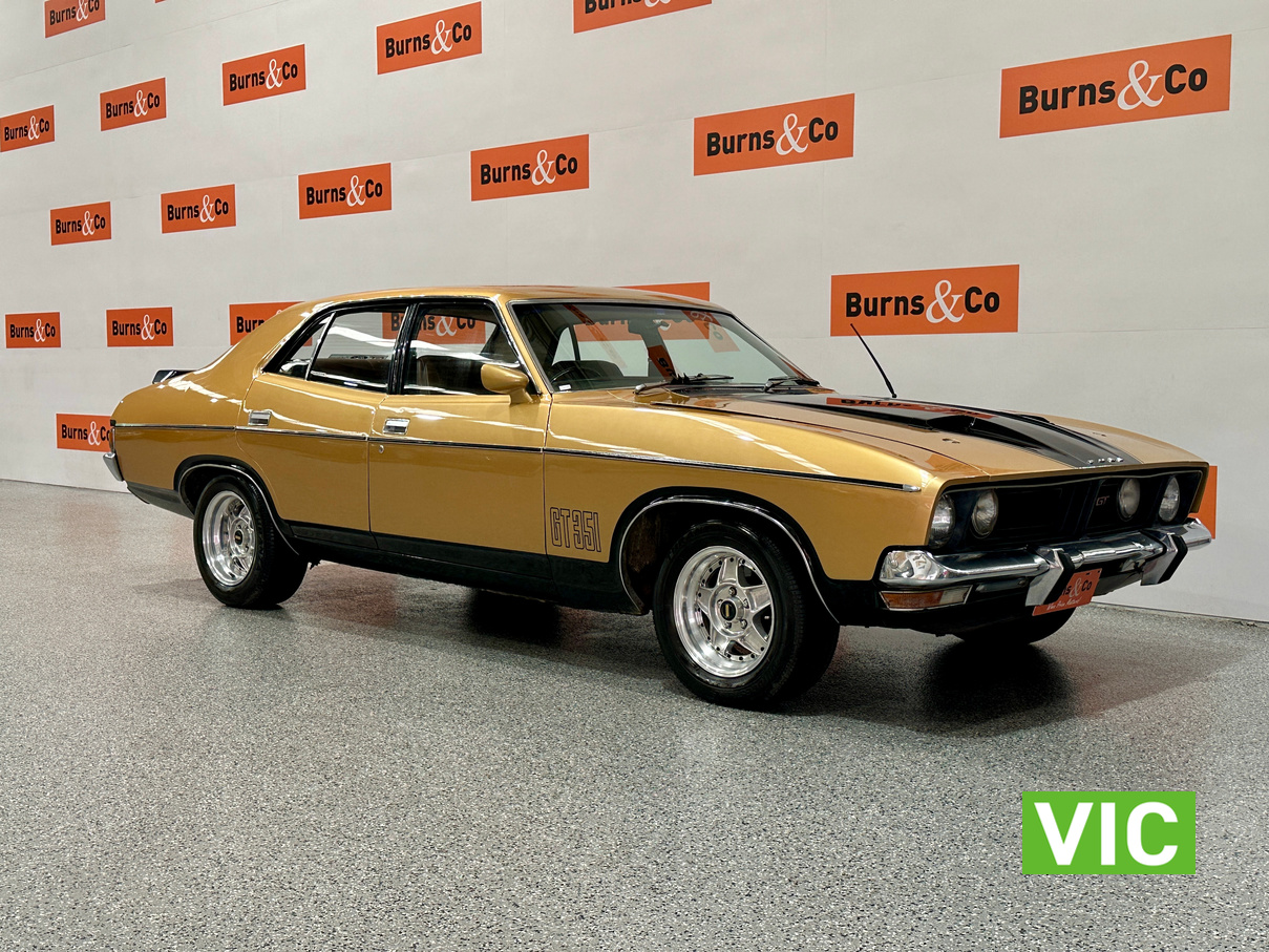 1975 FORD XB FALCON GT 351 V8 AUTOMATIC SEDAN