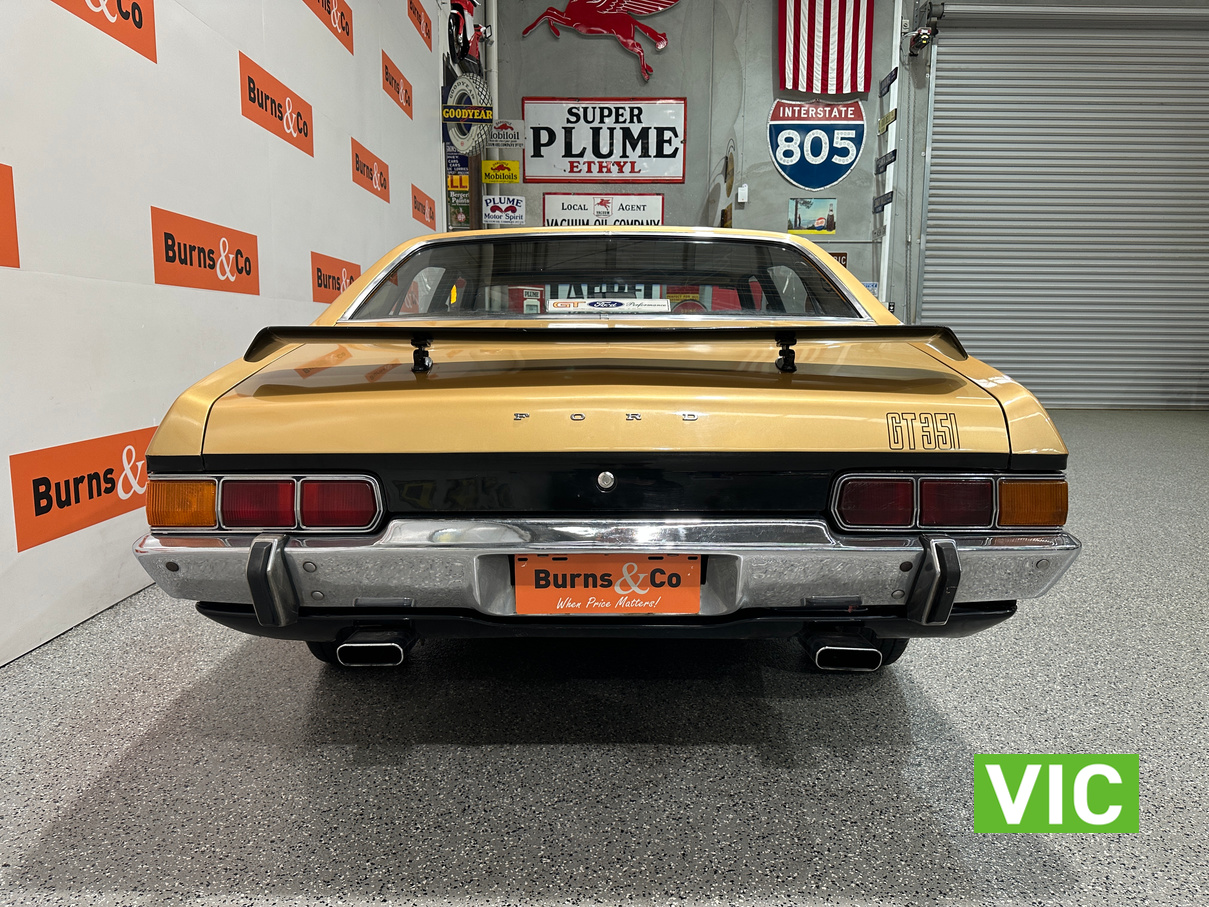 1975 FORD XB FALCON GT 351 V8 AUTOMATIC SEDAN