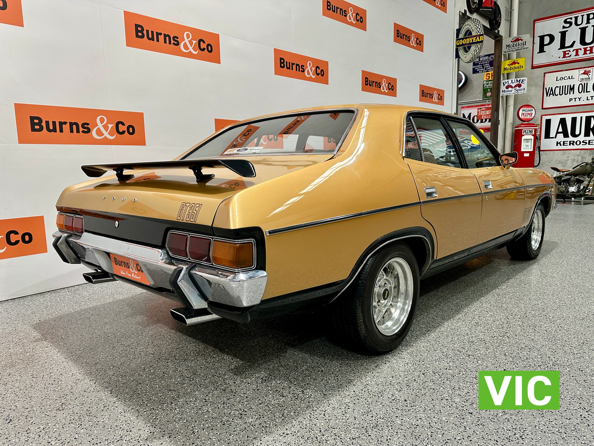 1975 FORD XB FALCON GT 351 V8 AUTOMATIC SEDAN