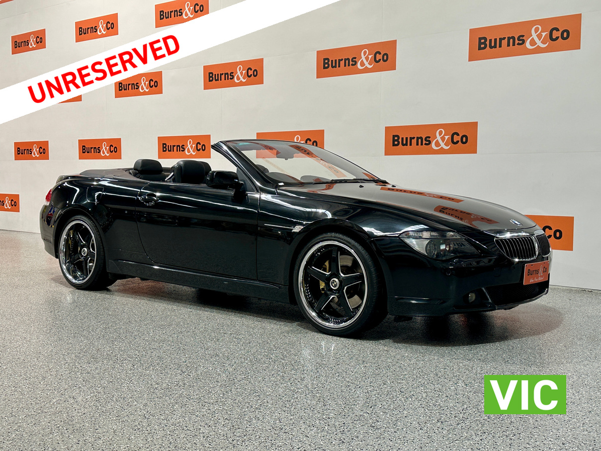 2004 BMW 645CI 4.4 LTE V8 AUTOMATIC CONVERTBLE