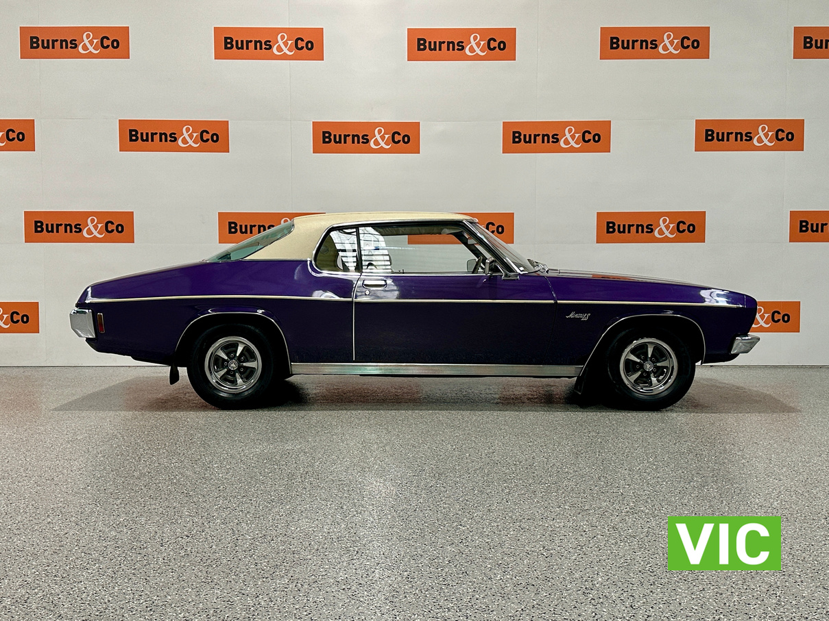 1971 HOLDEN HQ MONARO LS 202 MANUAL COUPE 