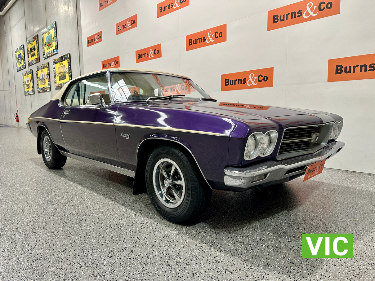 1971 HOLDEN HQ MONARO LS 202 MANUAL COUPE 