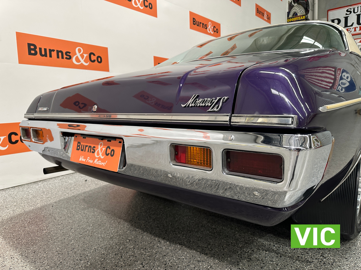 1971 HOLDEN HQ MONARO LS 202 MANUAL COUPE 