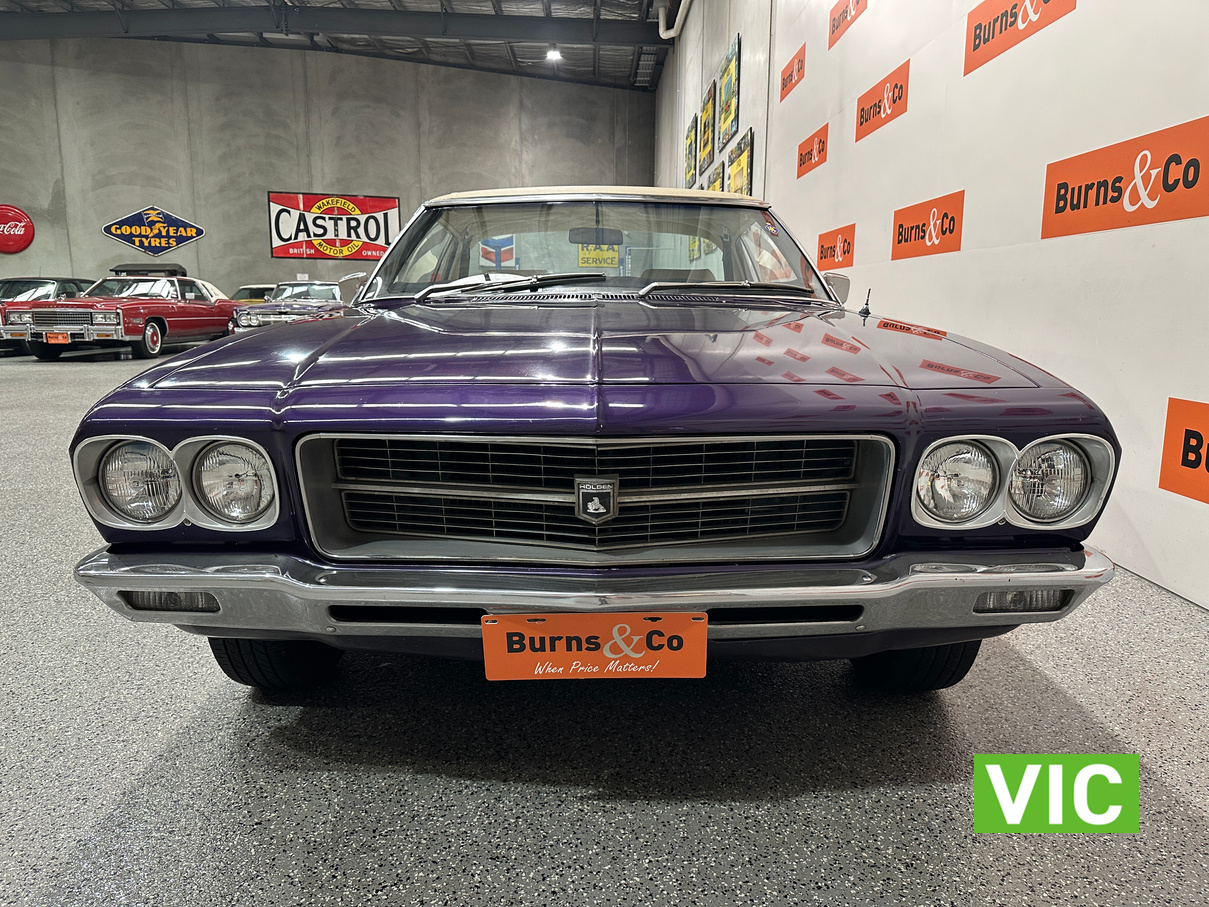 1971 HOLDEN HQ MONARO LS 202 MANUAL COUPE 