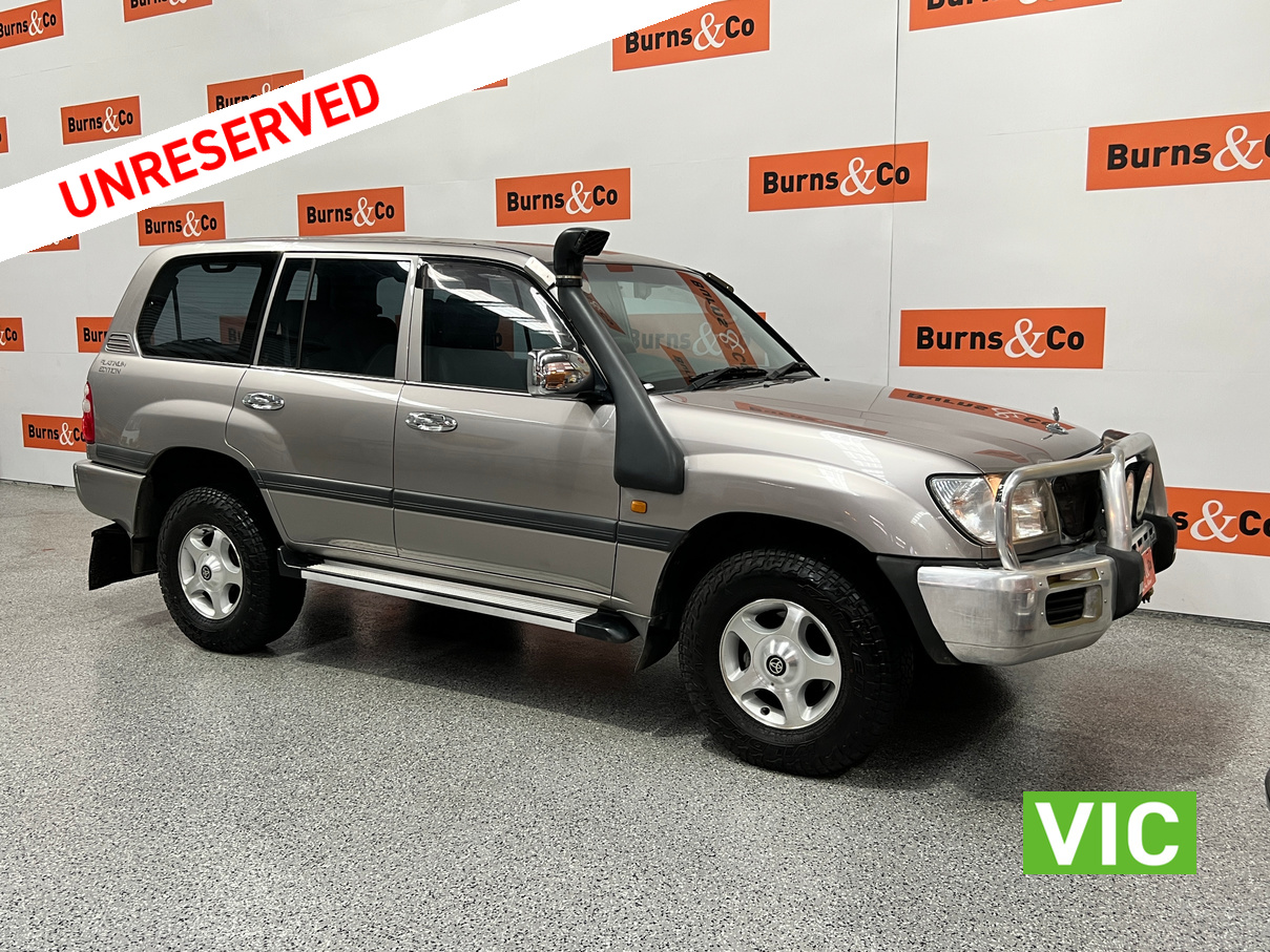 2003 TOYOTA LANDCRUISER 100 SERIES GXL 4.7L V8 4X4 WAGON
