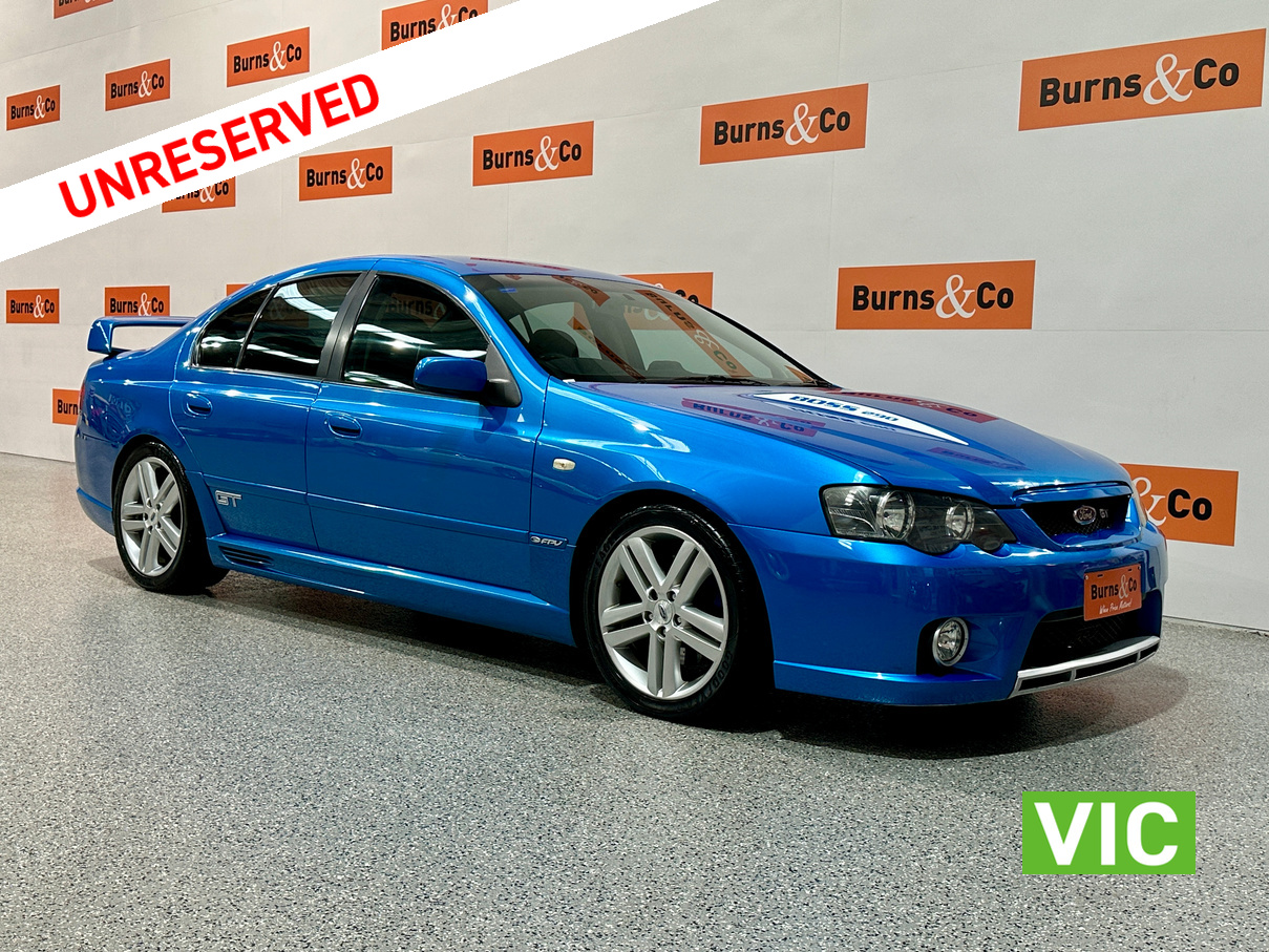 2003 FORD BA GT FALCON BOSS 290 V8 AUTOMATIC SEDAN