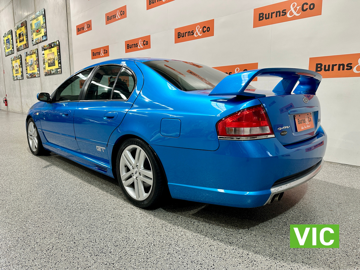 2003 FORD BA GT FALCON BOSS 290 V8 AUTOMATIC SEDAN