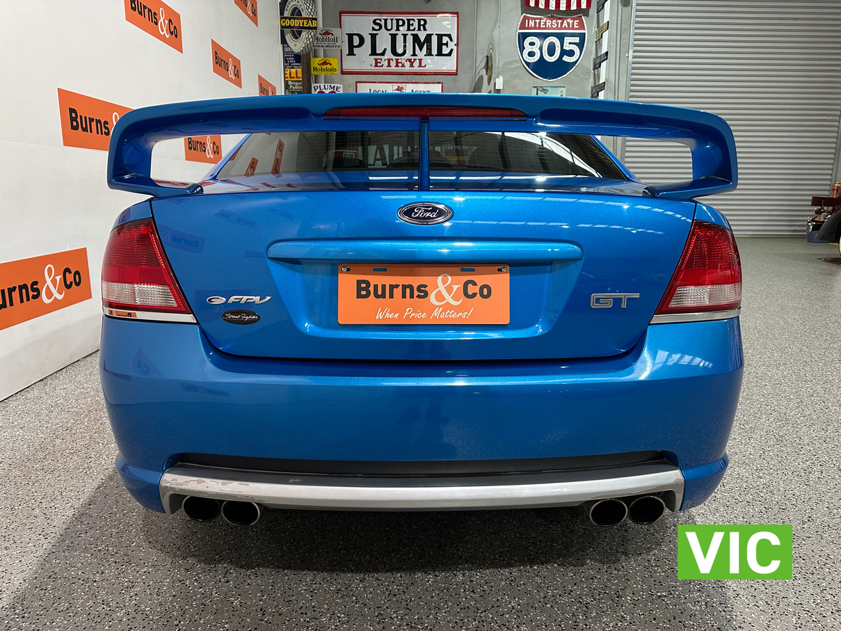 2003 FORD BA GT FALCON BOSS 290 V8 AUTOMATIC SEDAN