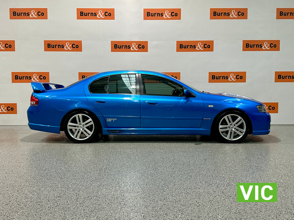 2003 FORD BA GT FALCON BOSS 290 V8 AUTOMATIC SEDAN