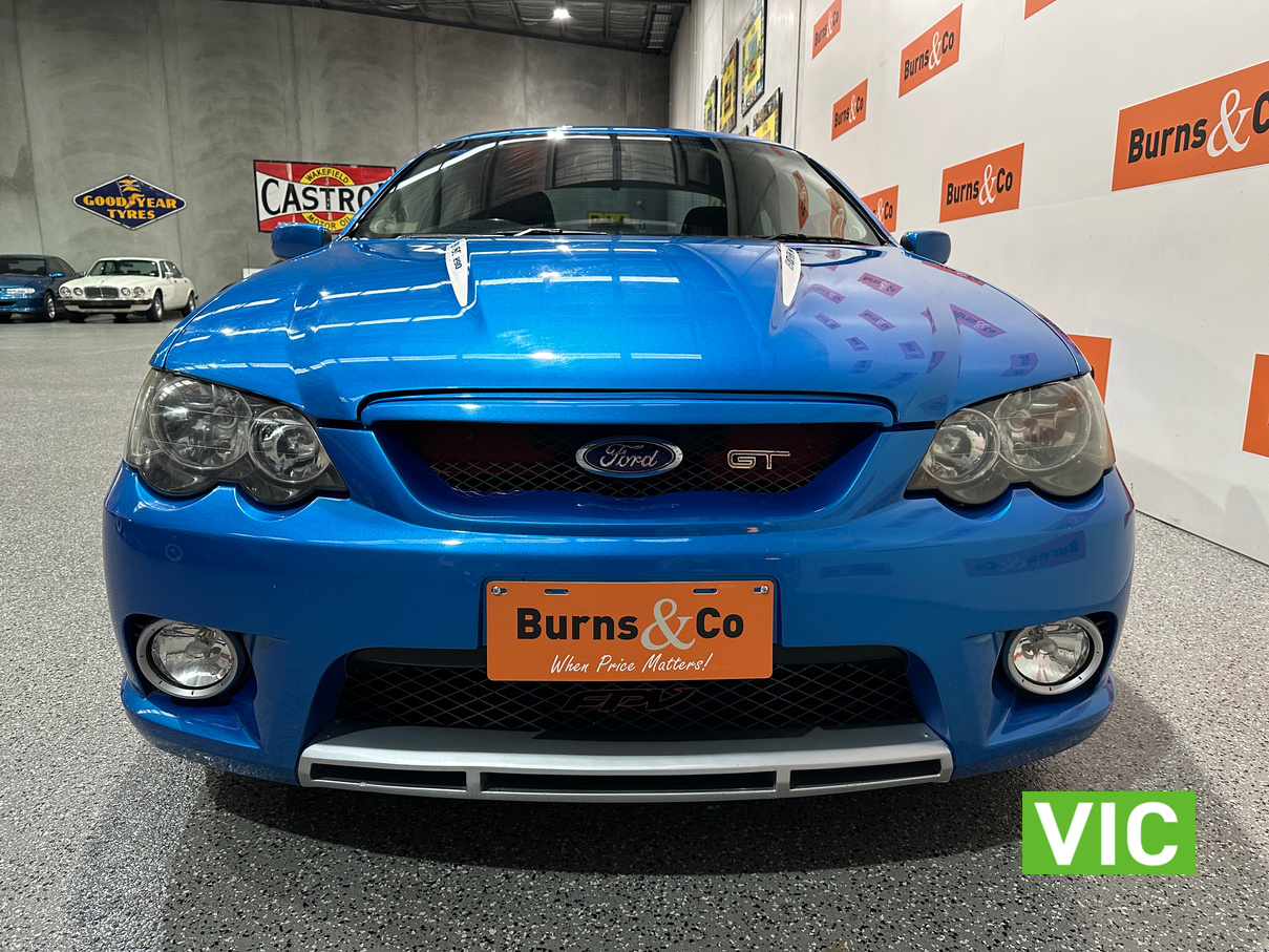 2003 FORD BA GT FALCON BOSS 290 V8 AUTOMATIC SEDAN
