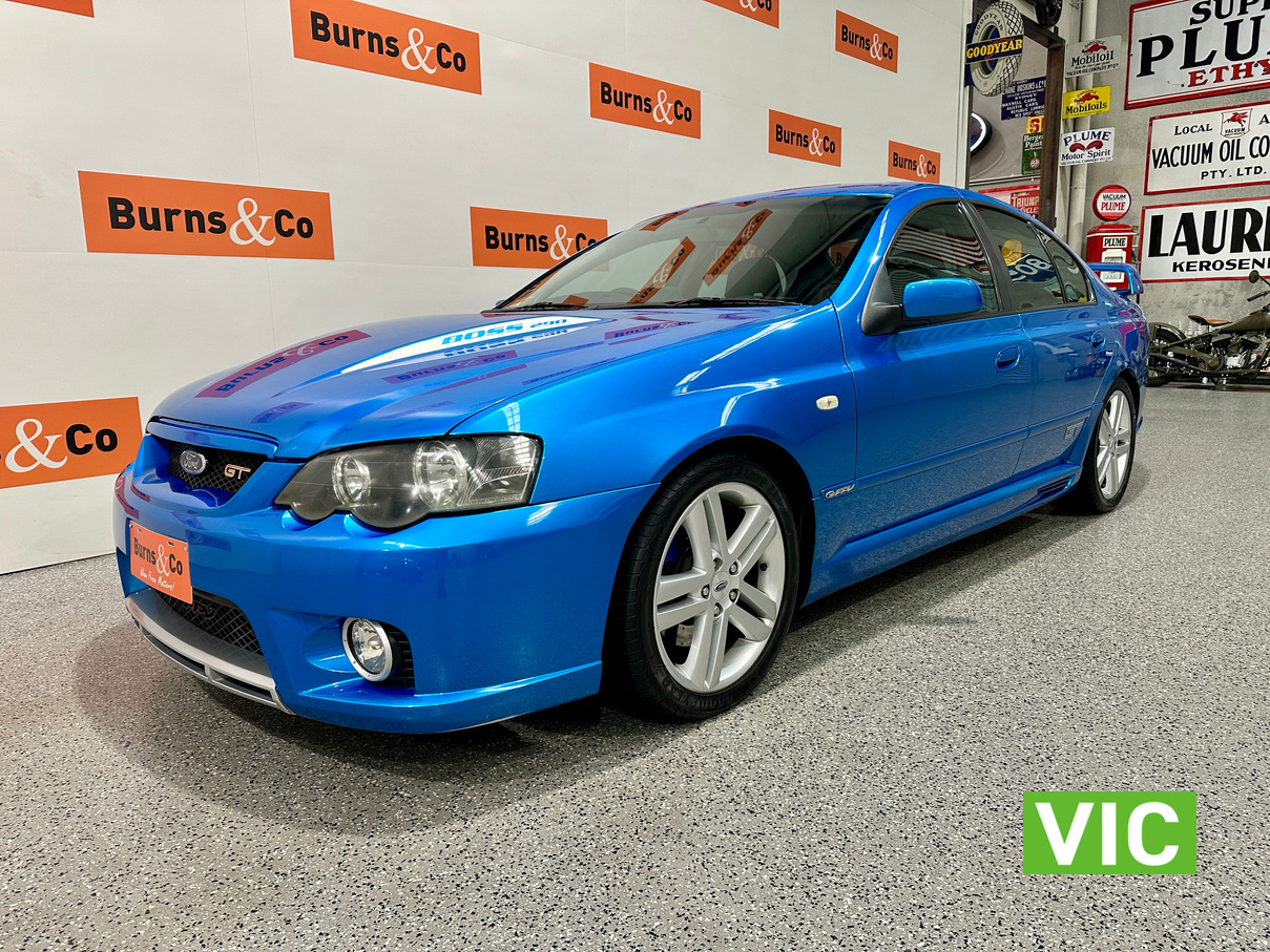 2003 FORD BA GT FALCON BOSS 290 V8 AUTOMATIC SEDAN