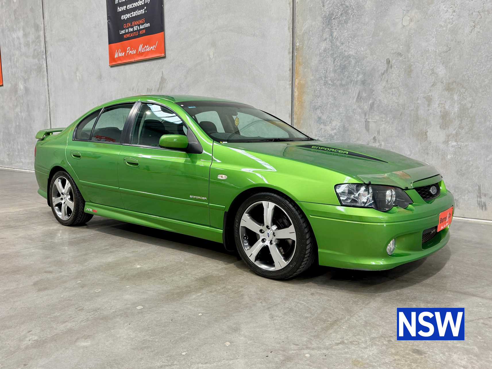 2005 FORD FALCON BA XR8 ENFORCER MANUAL SEDAN