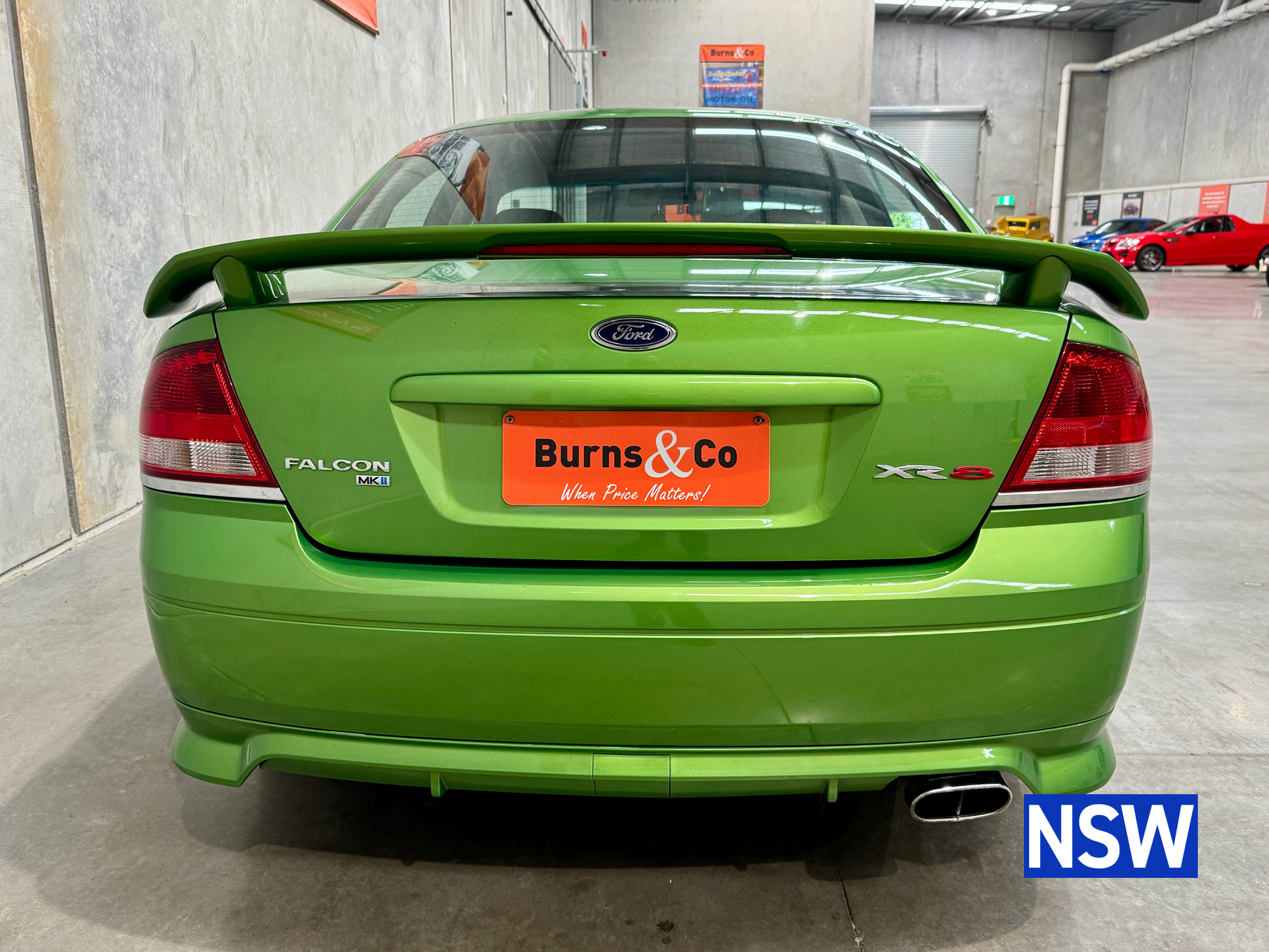 2005 FORD FALCON BA XR8 ENFORCER MANUAL SEDAN