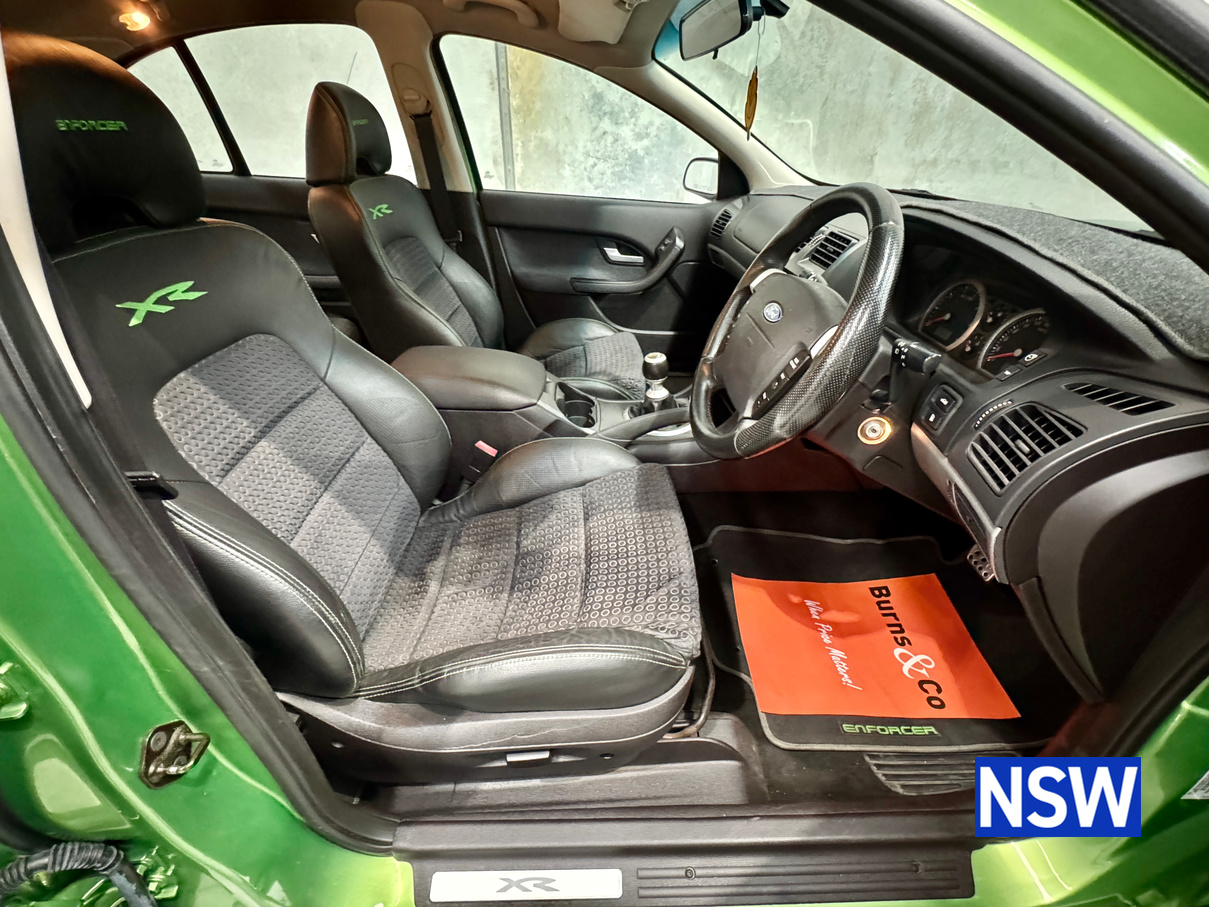 2005 FORD FALCON BA XR8 ENFORCER MANUAL SEDAN