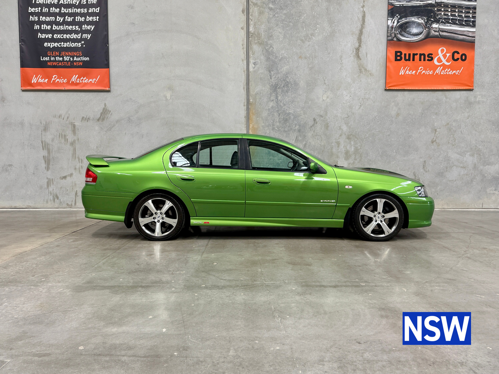 2005 FORD FALCON BA XR8 ENFORCER MANUAL SEDAN