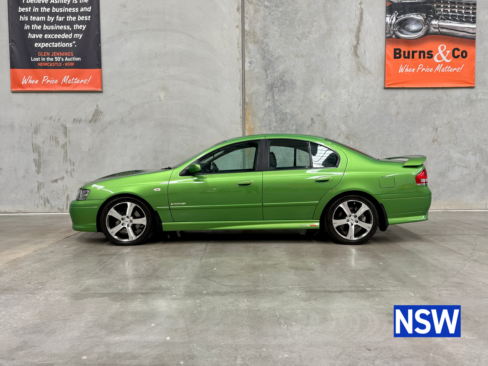 2005 FORD FALCON BA XR8 ENFORCER MANUAL SEDAN