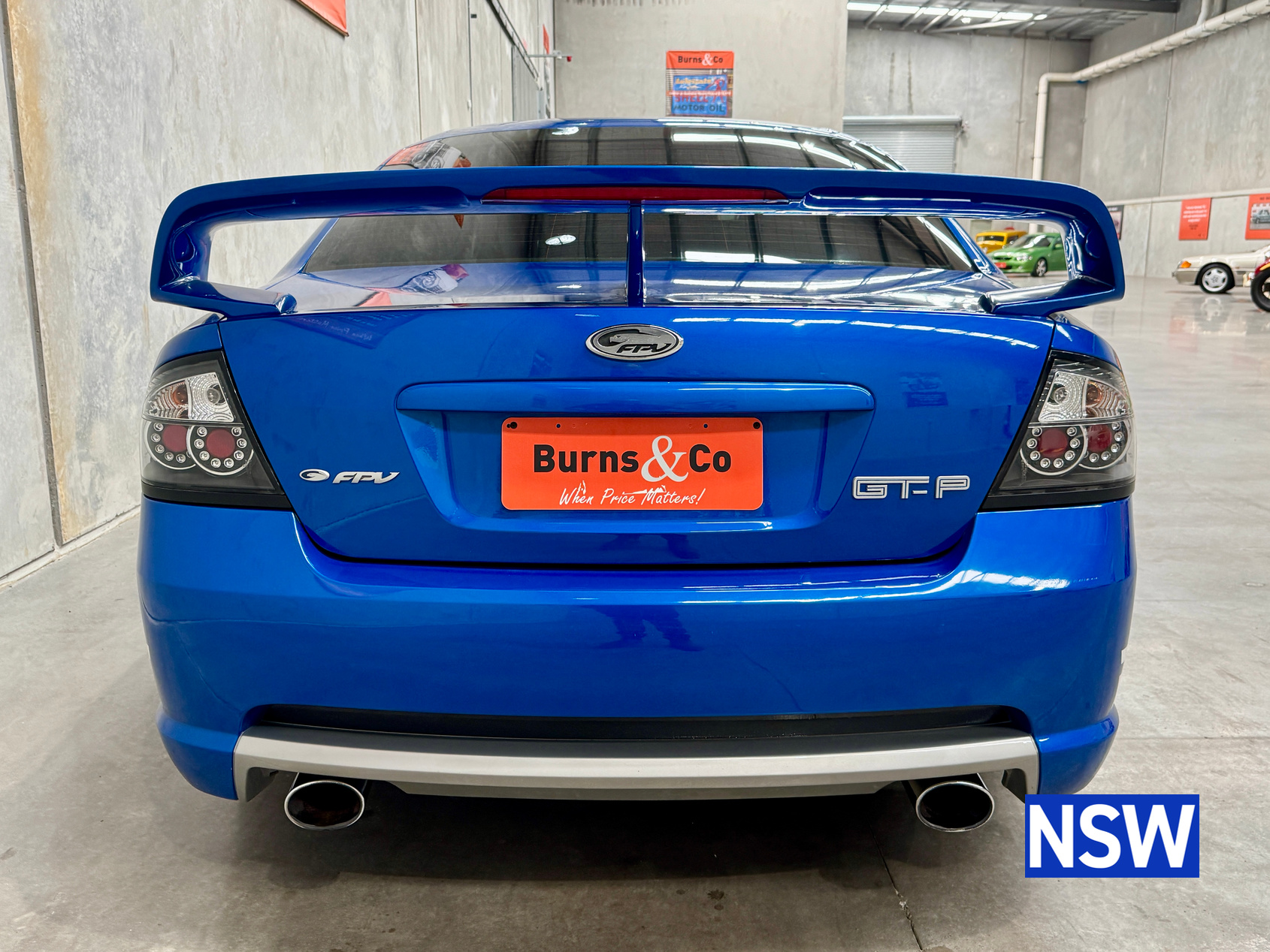 2005 FORD FPV GTP BOSS 290 5.4L V8 MANUAL SEDAN