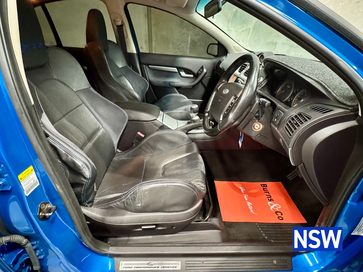 2005 FORD FPV GTP BOSS 290 5.4L V8 MANUAL SEDAN