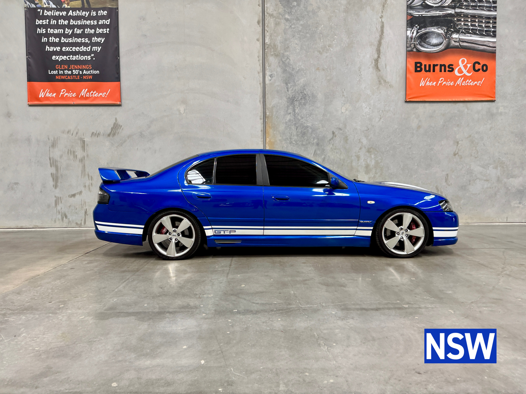 2005 FORD FPV GTP BOSS 290 5.4L V8 MANUAL SEDAN