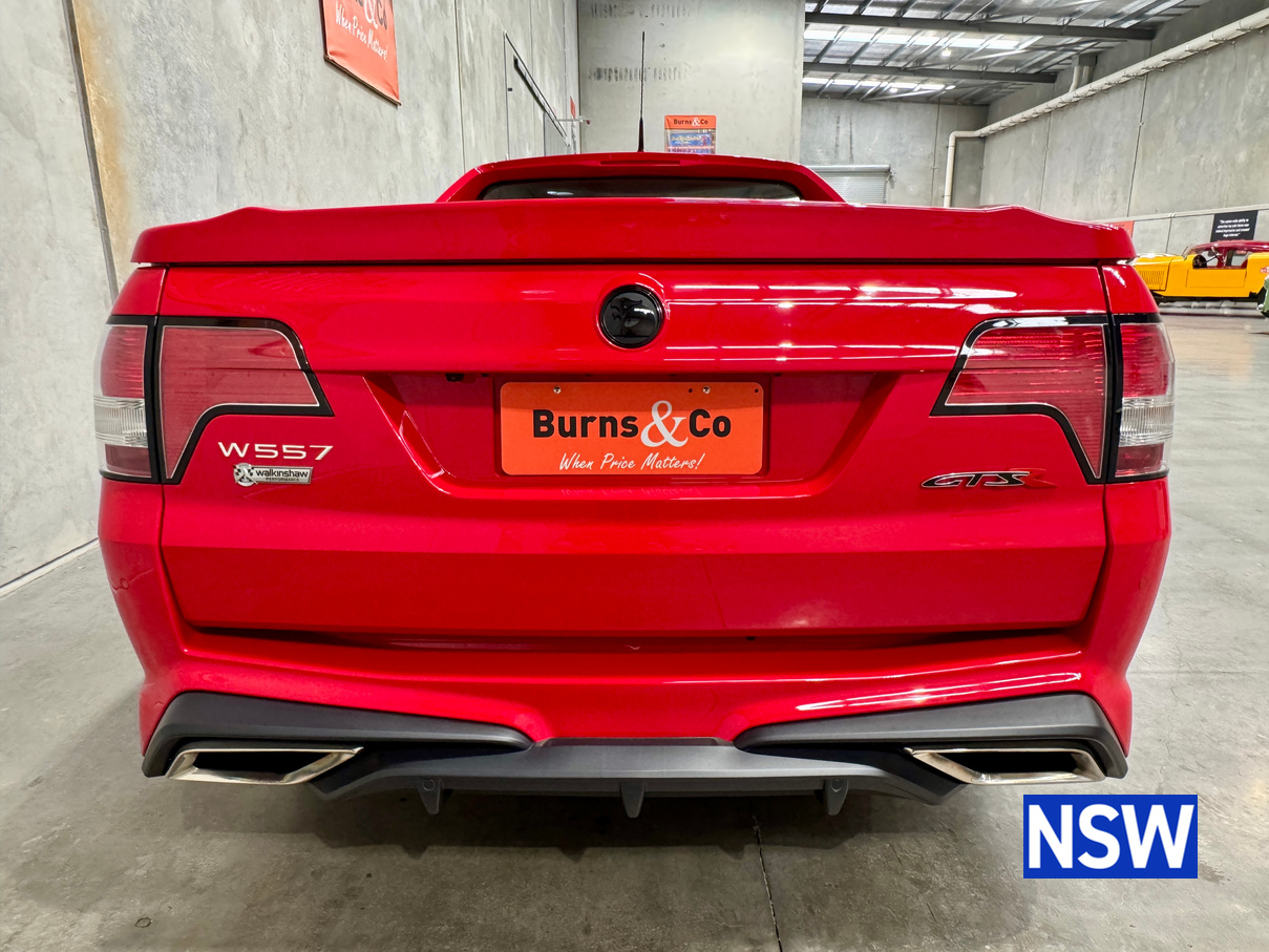 2017 HSV GTSR MALOO WALKINSHAW W557 MANUAL UTILITY