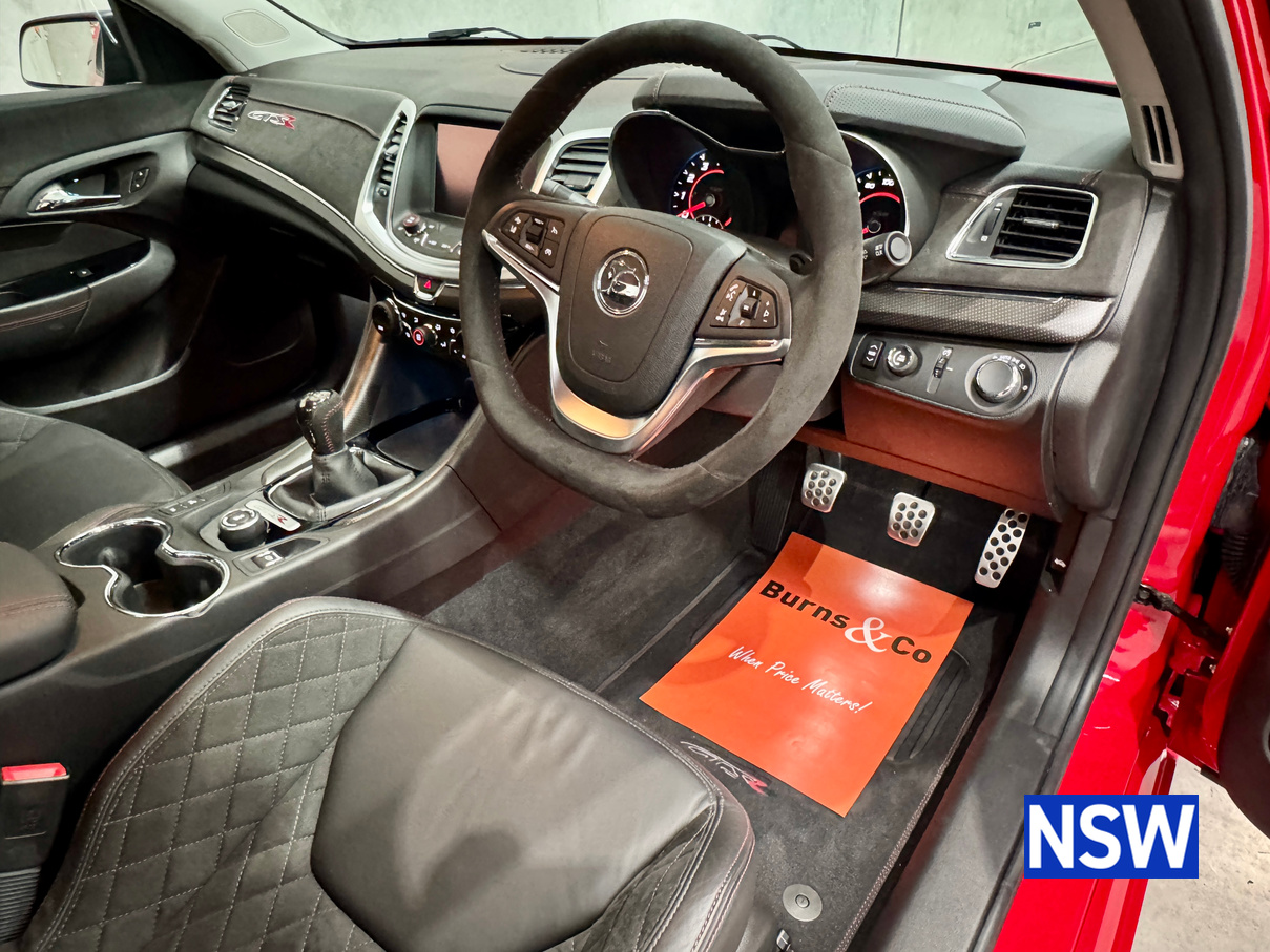 2017 HSV GTSR MALOO WALKINSHAW W557 MANUAL UTILITY