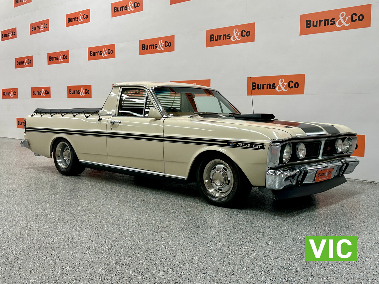 1972 FORD XY GT TRIBUTE 351 V8 UTILITY