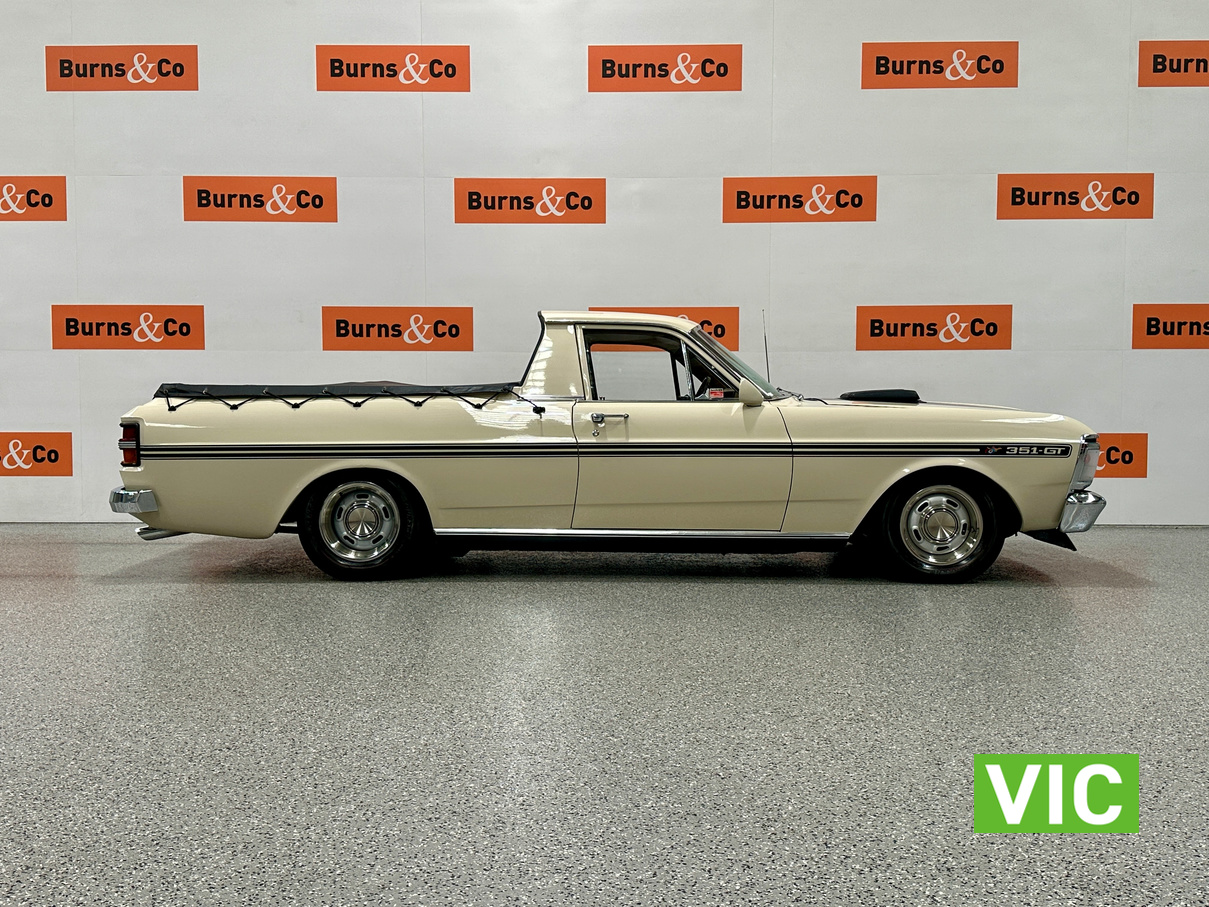 1972 FORD XY GT TRIBUTE 351 V8 UTILITY