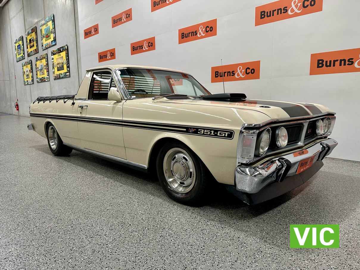 1972 FORD XY GT TRIBUTE 351 V8 UTILITY