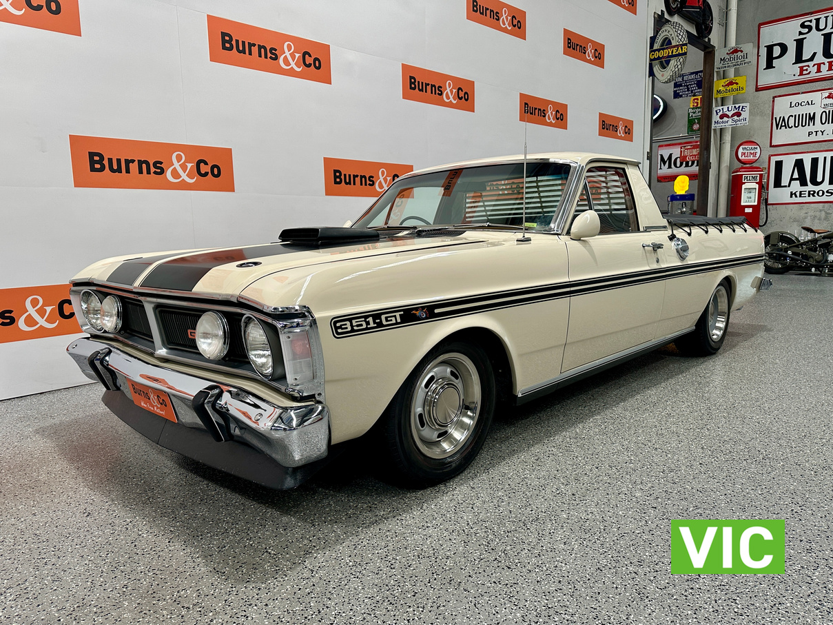 1972 FORD XY GT TRIBUTE 351 V8 UTILITY