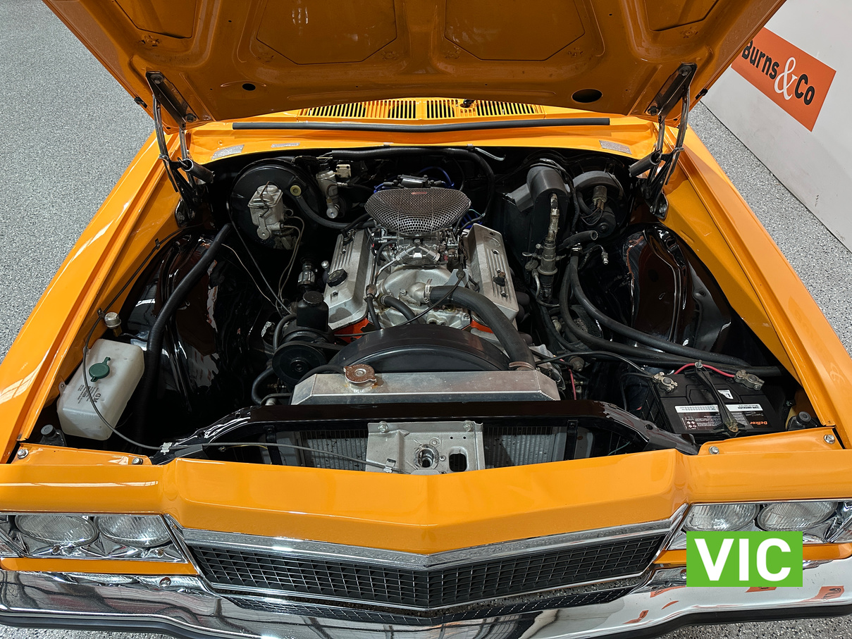 1976 HOLDEN HX SANDMAN FACTORY V8 PAPAYA MANUAL PANELVAN