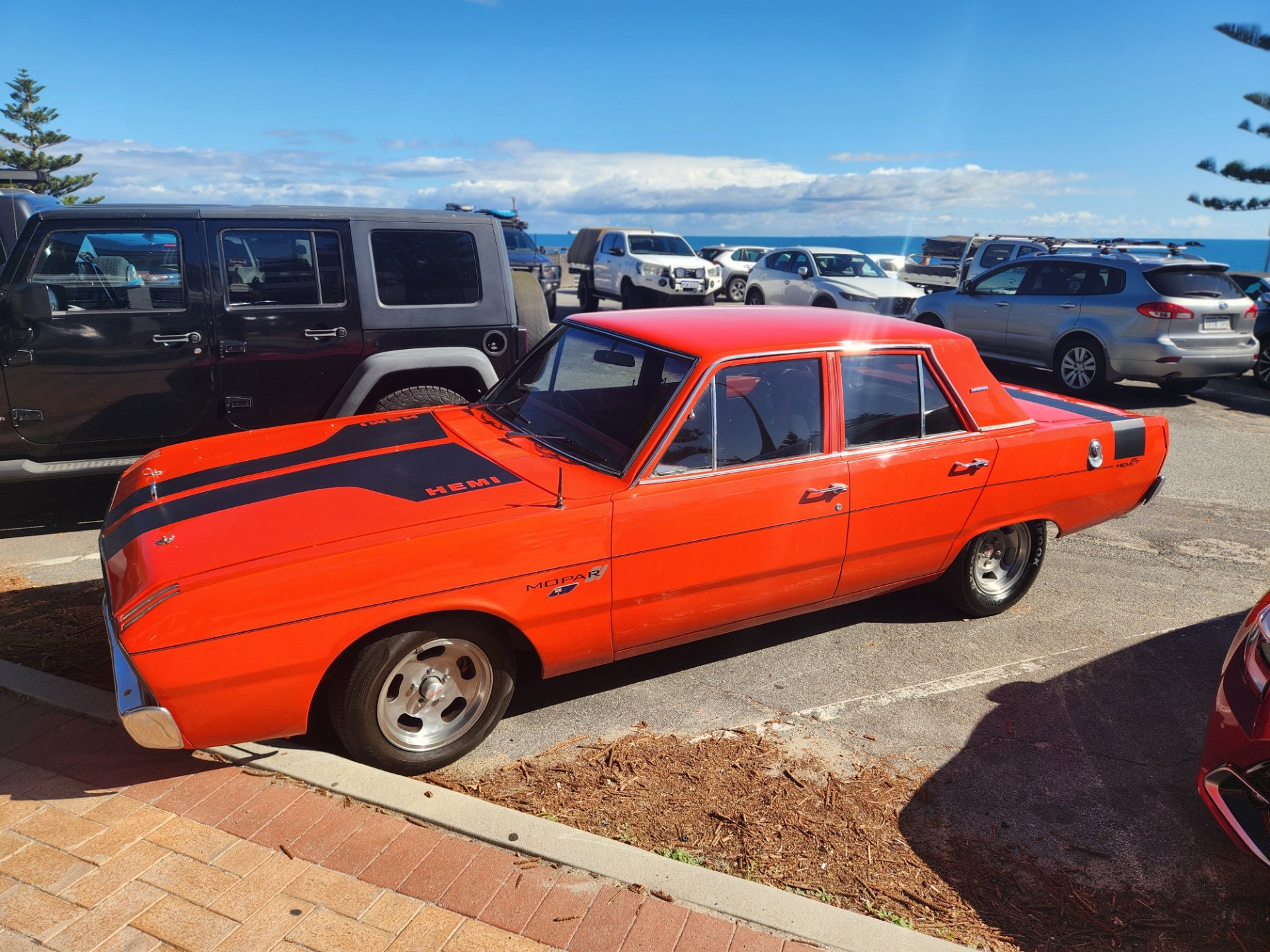 1969 CHRYSLER VALIANT VF PACER 3 SP MANUAL 4D REPLICA SEDAN