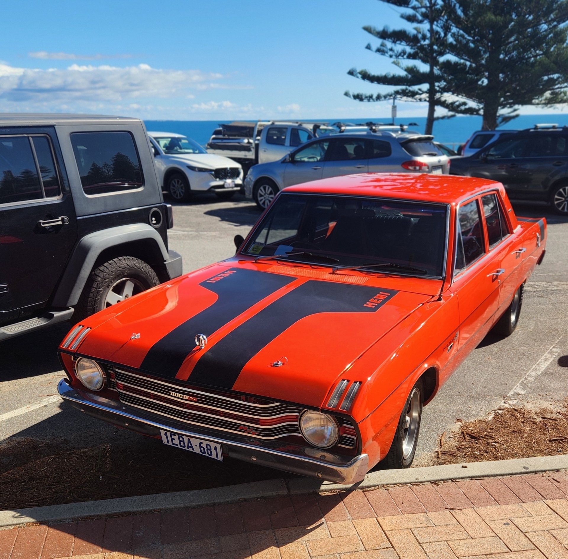 1969 CHRYSLER VALIANT VF PACER 3 SP MANUAL 4D REPLICA SEDAN
