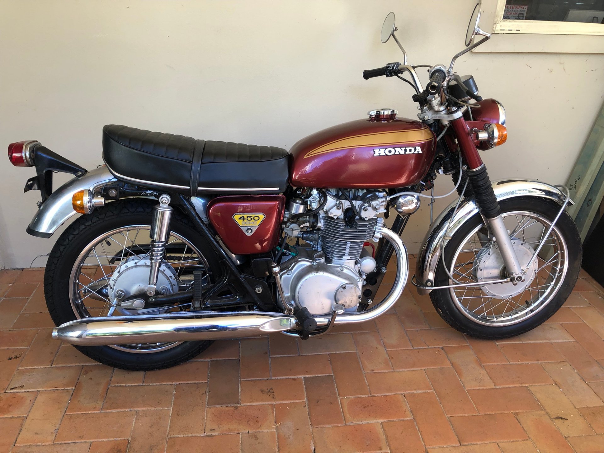 1969 HONDA CB450 K2 ROAD