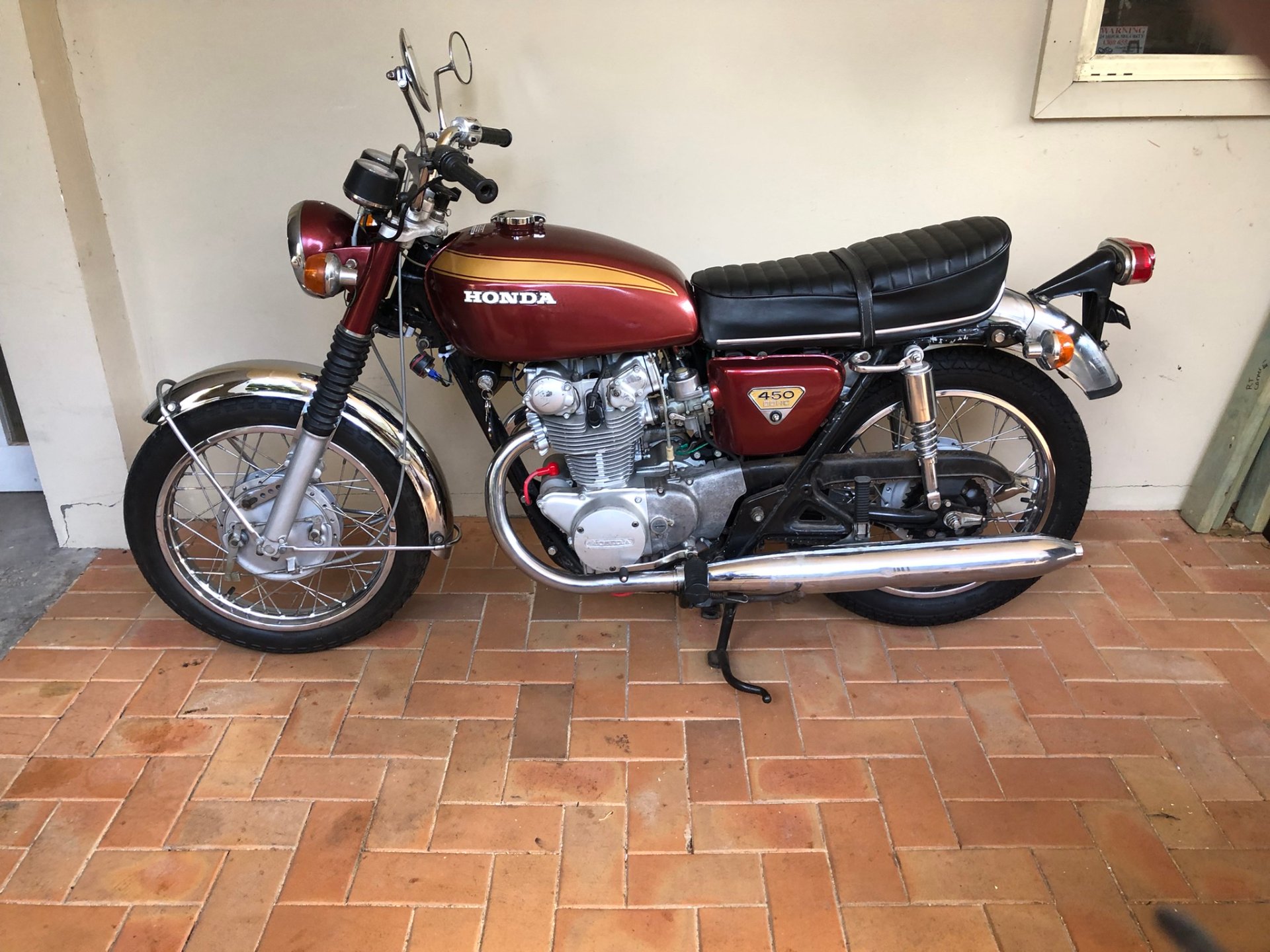 1969 HONDA CB450 K2 ROAD