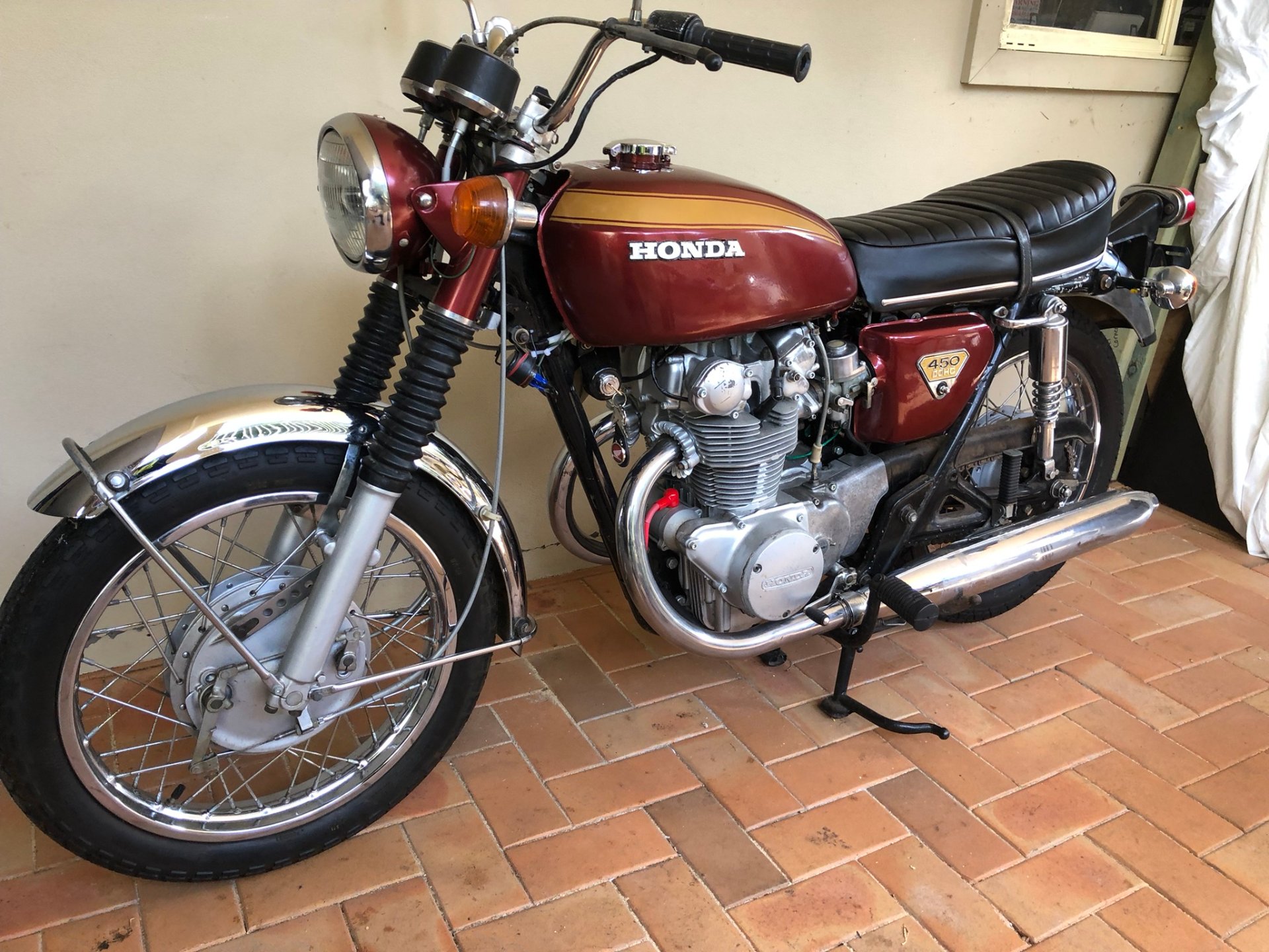 1969 HONDA CB450 K2 ROAD