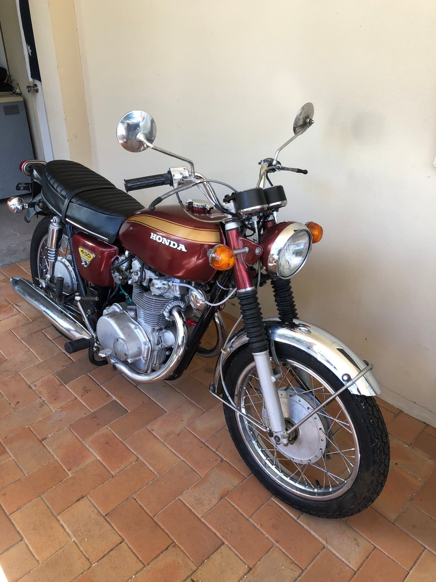 1969 HONDA CB450 K2 ROAD