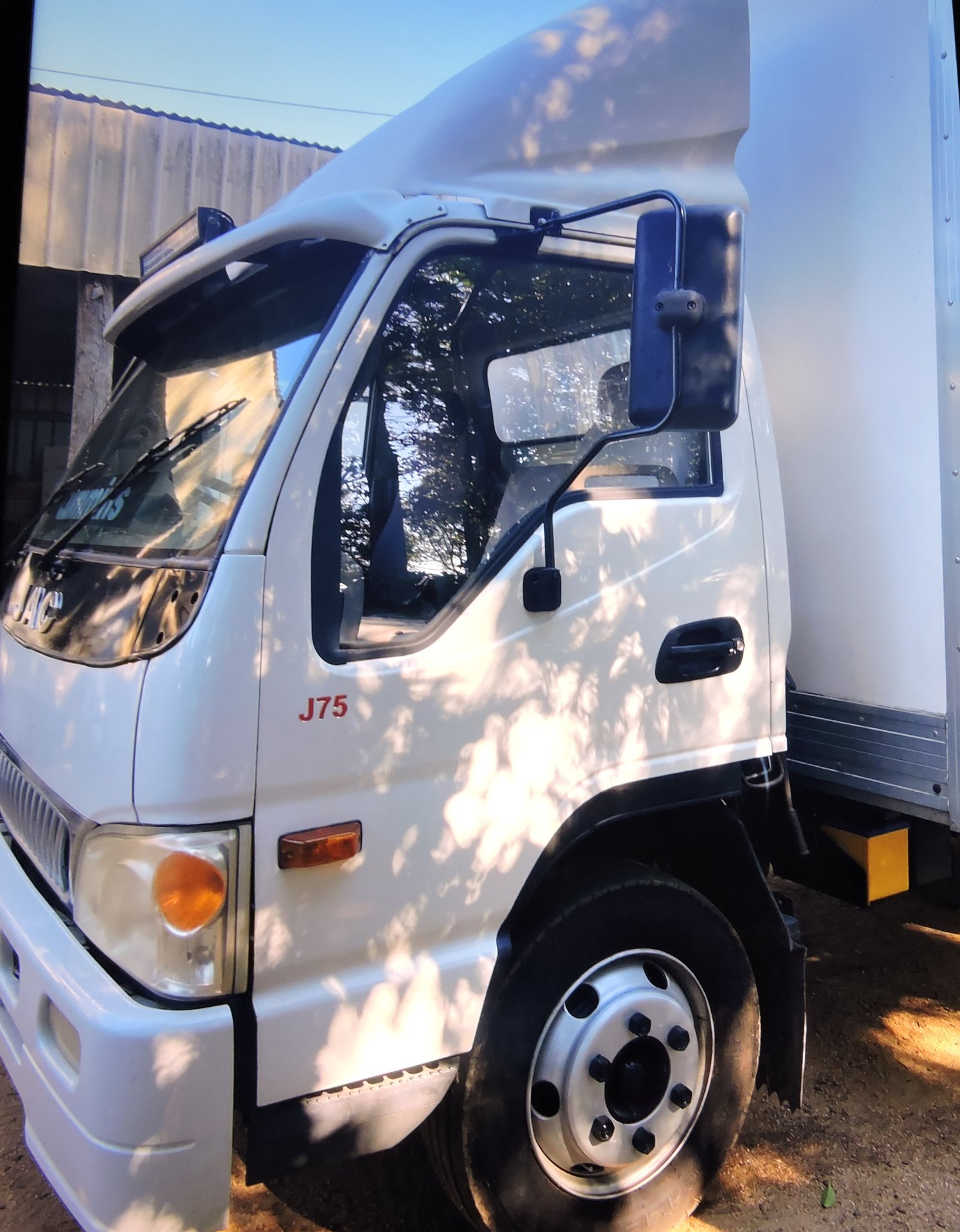 2012 JAC CUMMINS HFC SERIES J75 WIDE CAB PANTECH