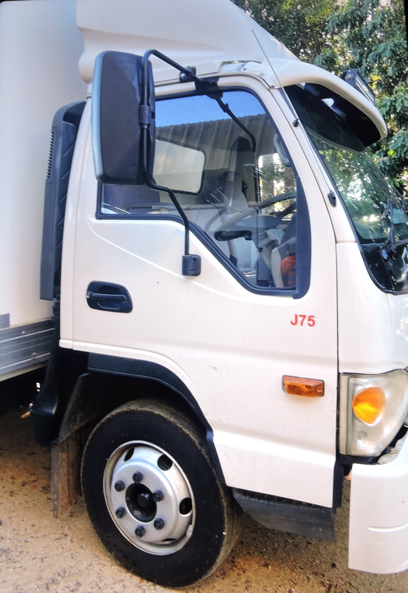2012 JAC CUMMINS HFC SERIES J75 WIDE CAB PANTECH