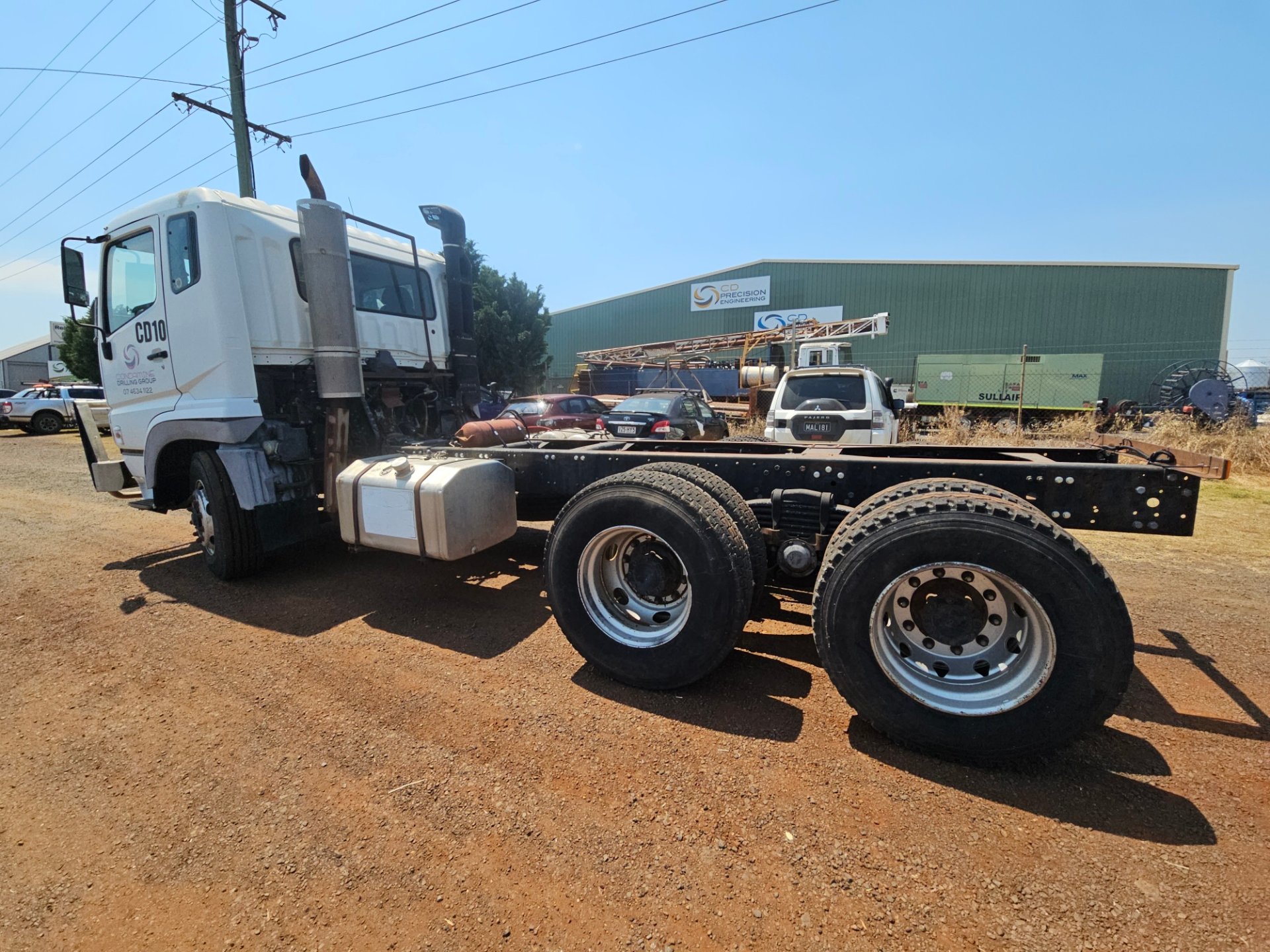 2005 MITSUBISHI FUSO FV SERIES 6X4 RIGID