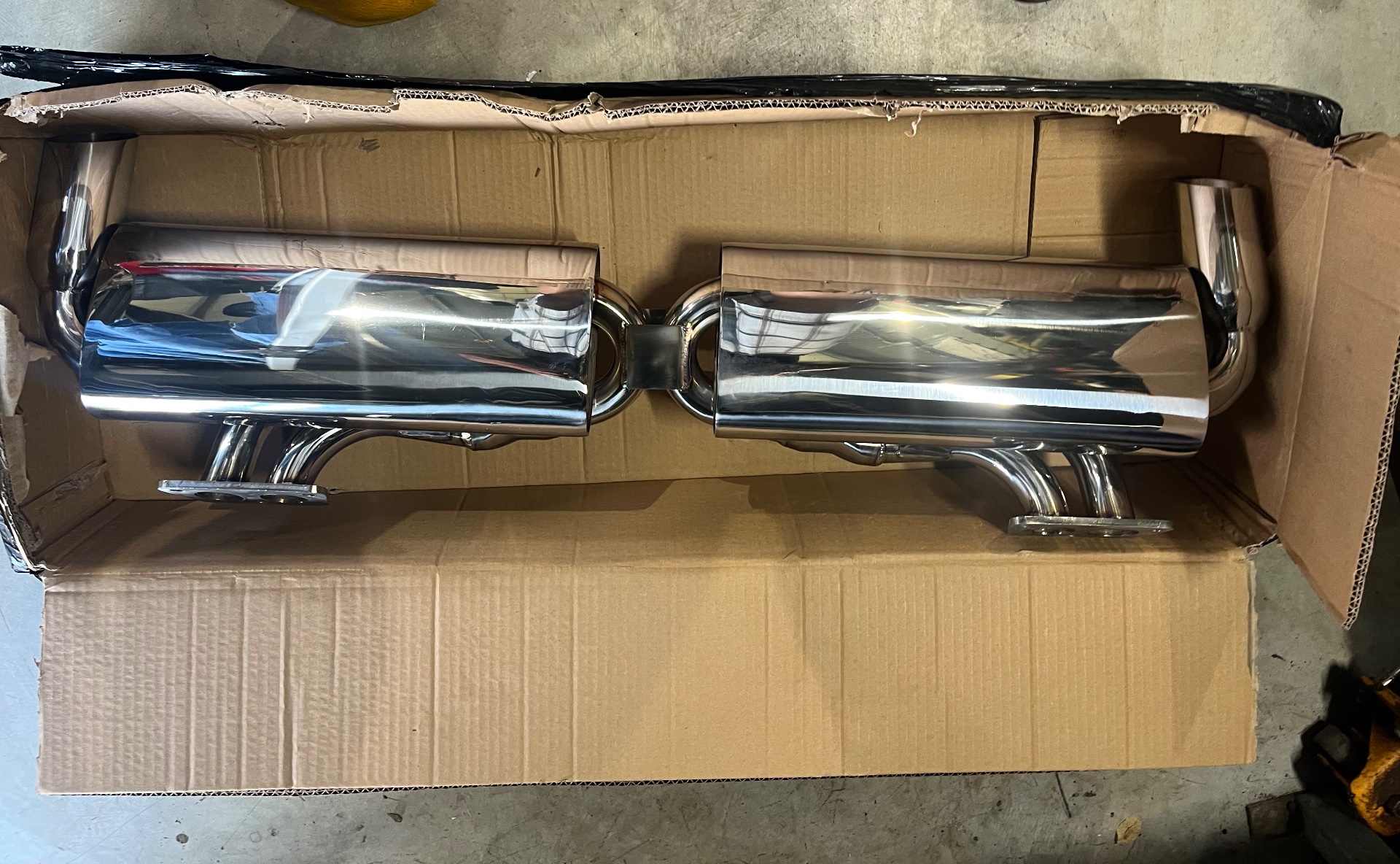 KOMBI TWIN STAINLESS STEEL EXHAUST