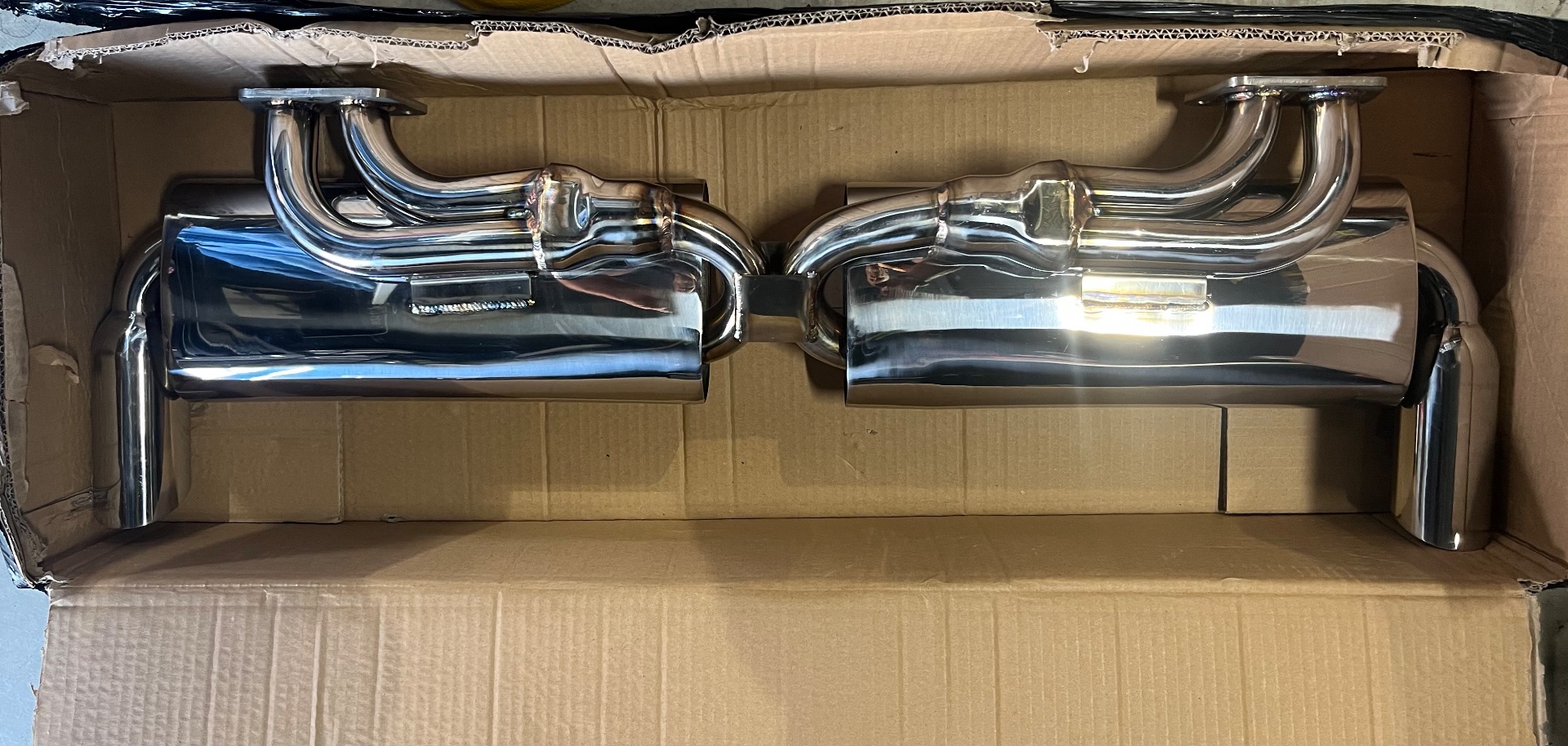KOMBI TWIN STAINLESS STEEL EXHAUST