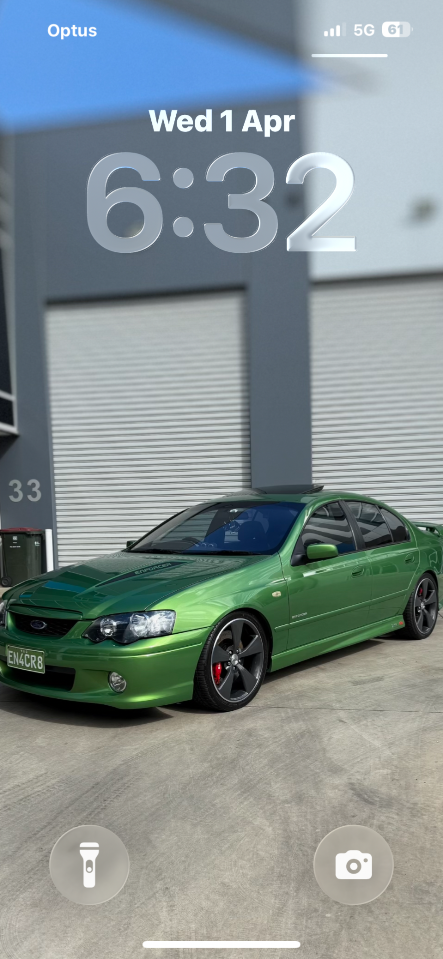2005 FORD FALCON BA MKII XR8 ENFORCER 6 SP MANUAL 4D SEDAN