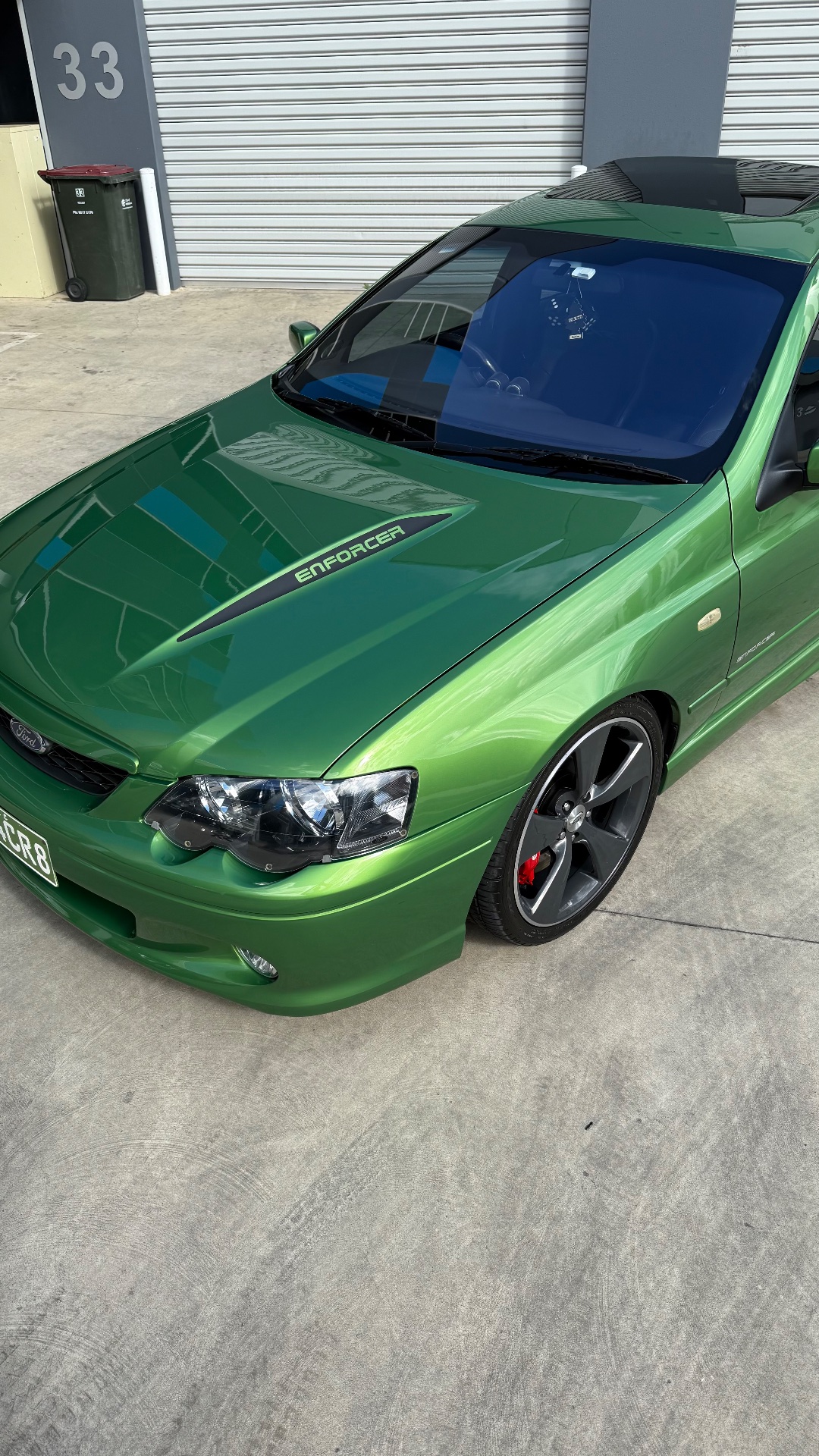 2005 FORD FALCON BA MKII XR8 ENFORCER 6 SP MANUAL 4D SEDAN